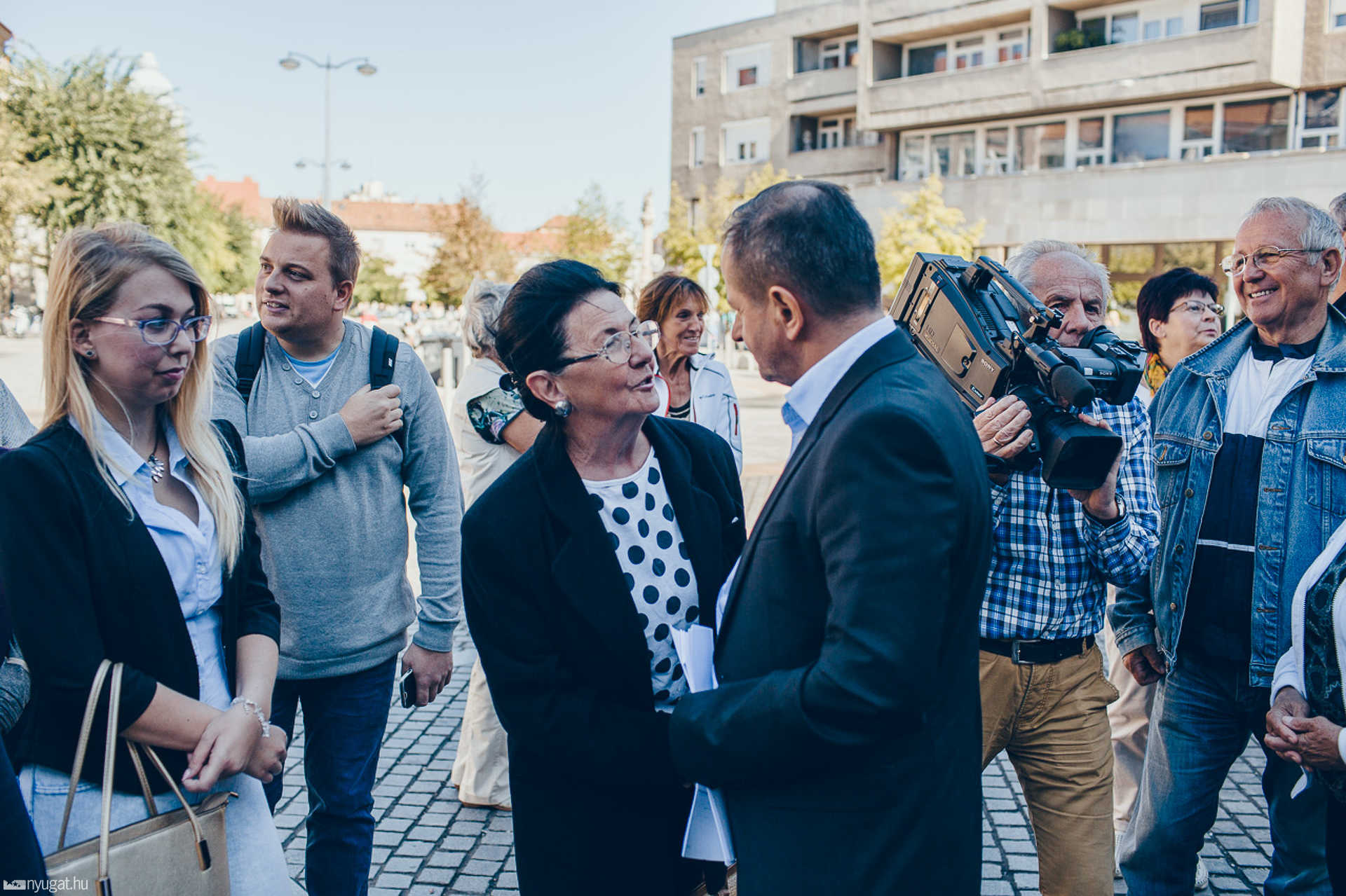 Budai Gyula sajtótájékoztatója