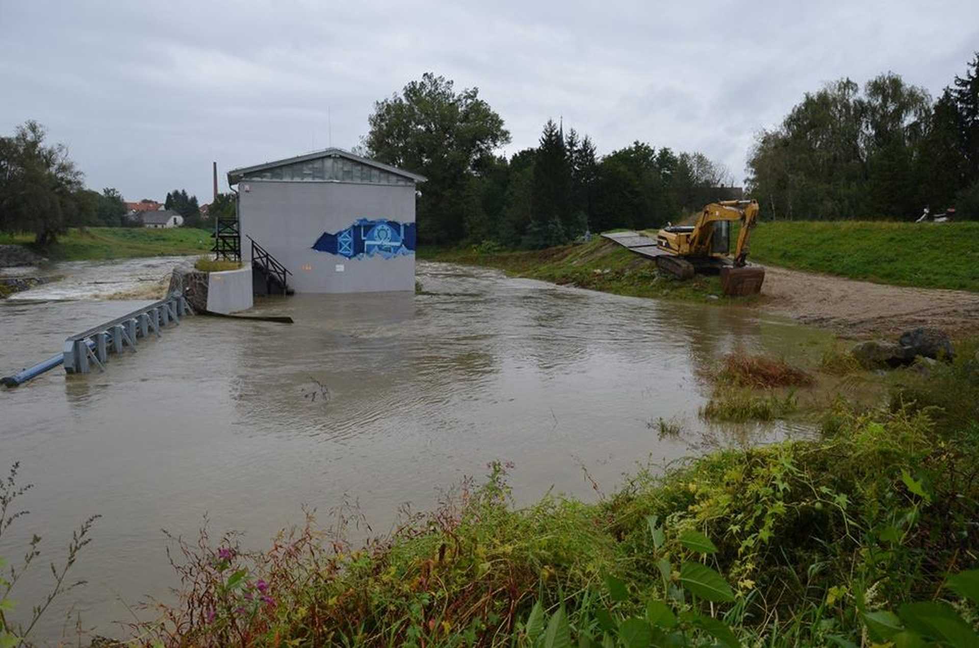 Nemsokára kiönt a Rába Szentgotthárdnál