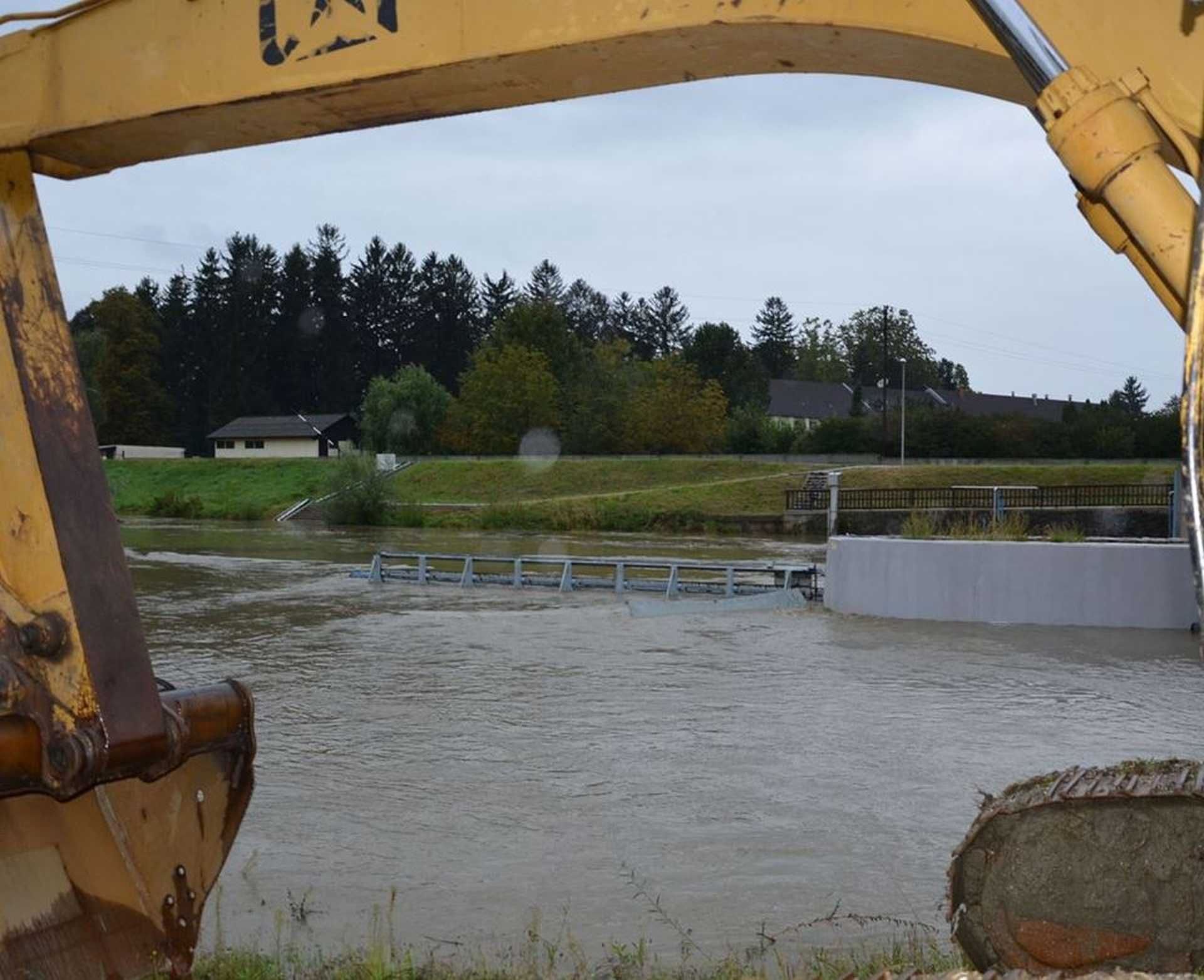 Nemsokára kiönt a Rába Szentgotthárdnál 