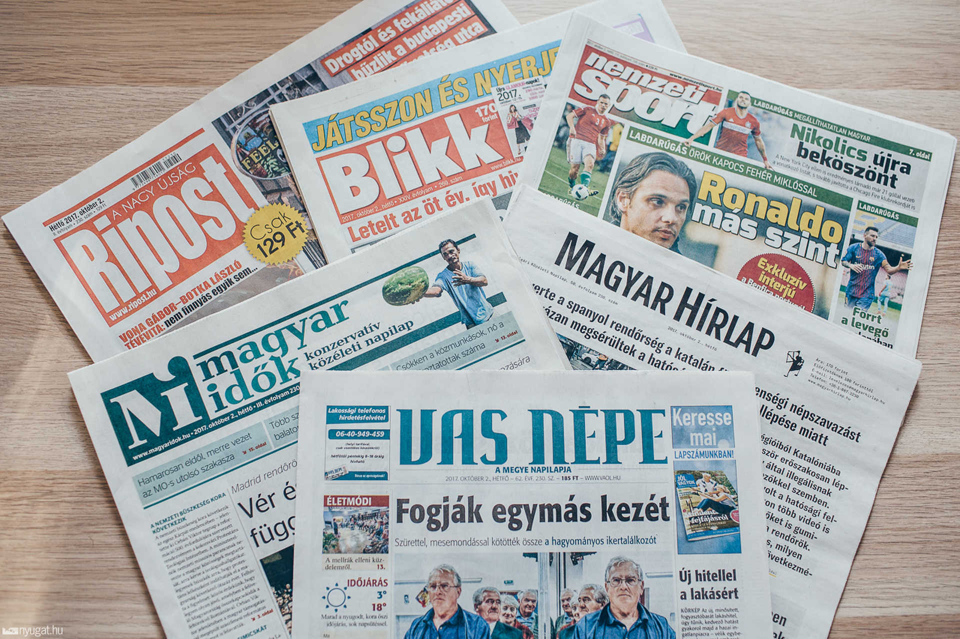 Soros-terv a kormányközeli lapokban
