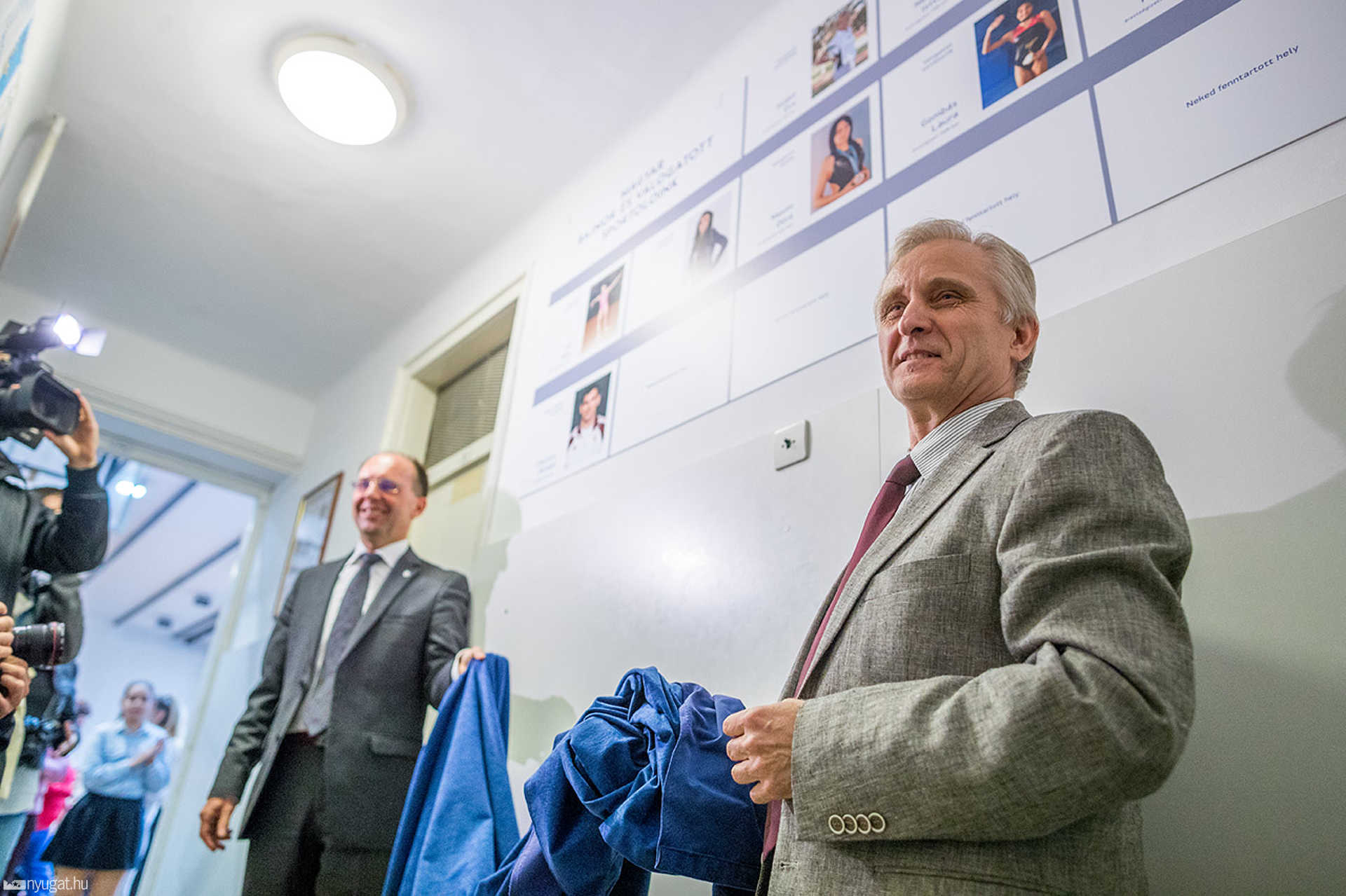 Sport dicsőségfalavatás