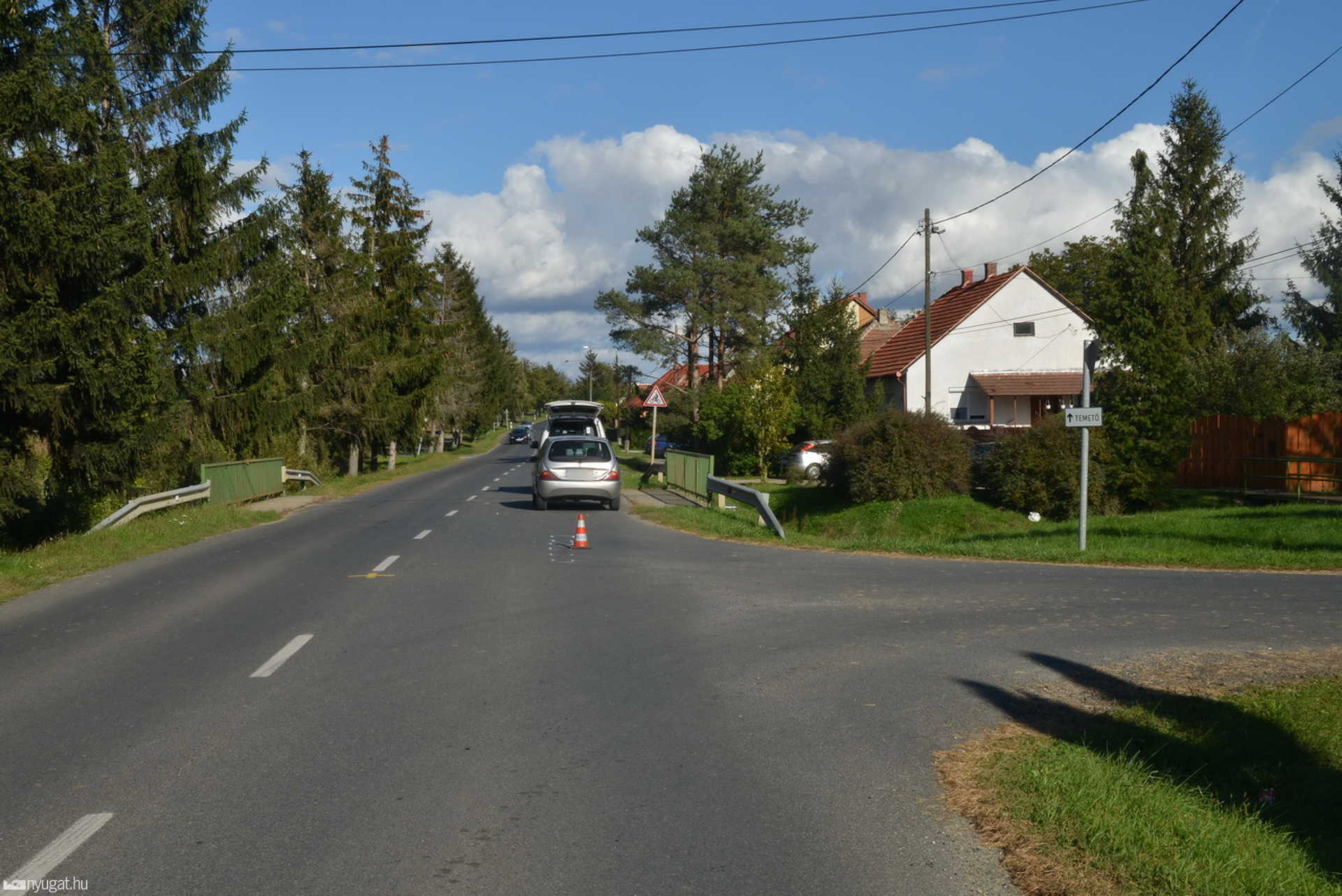 Biciklis gázolás Toronyban