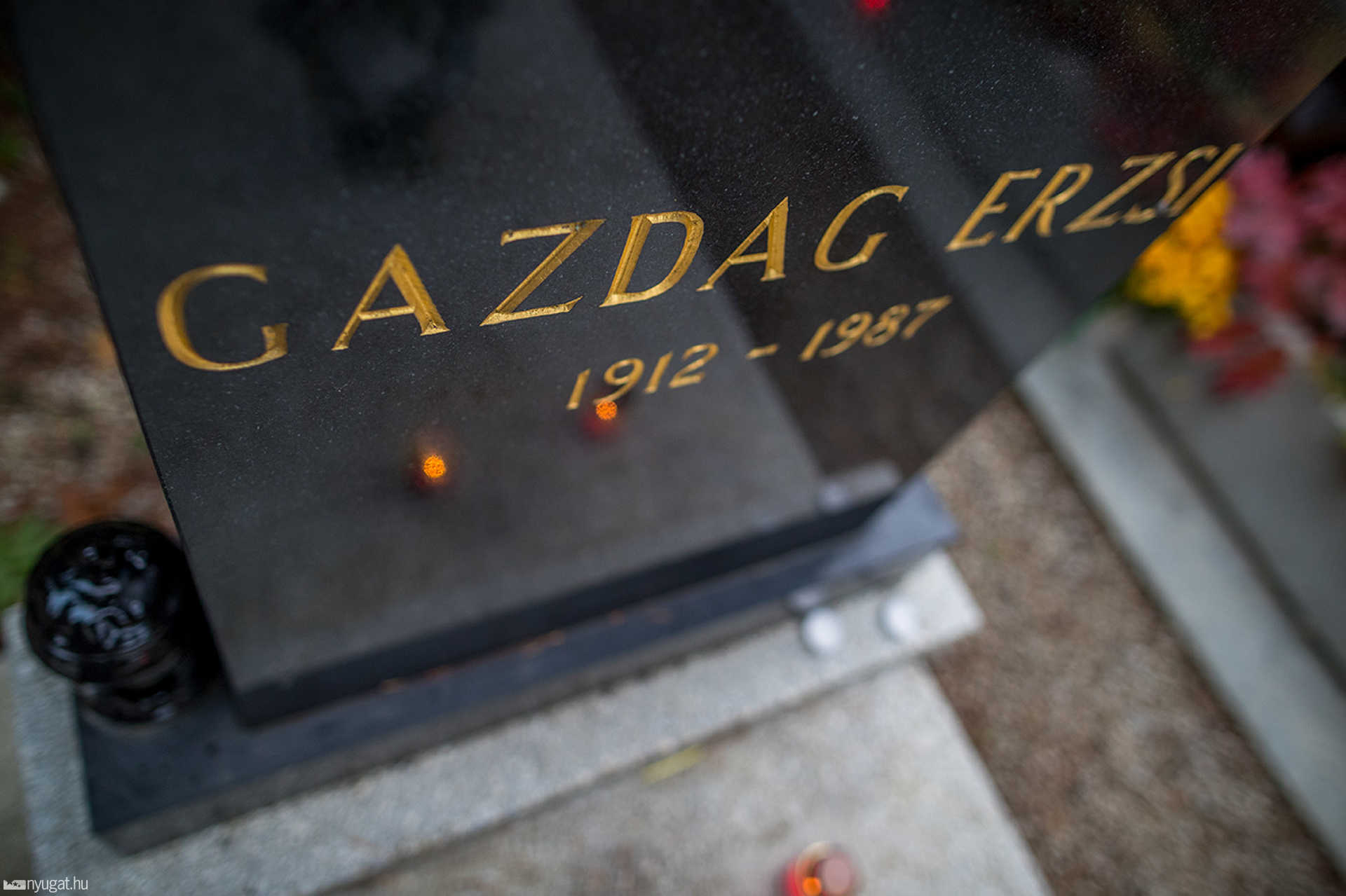 Gazdag Erzsi sírja