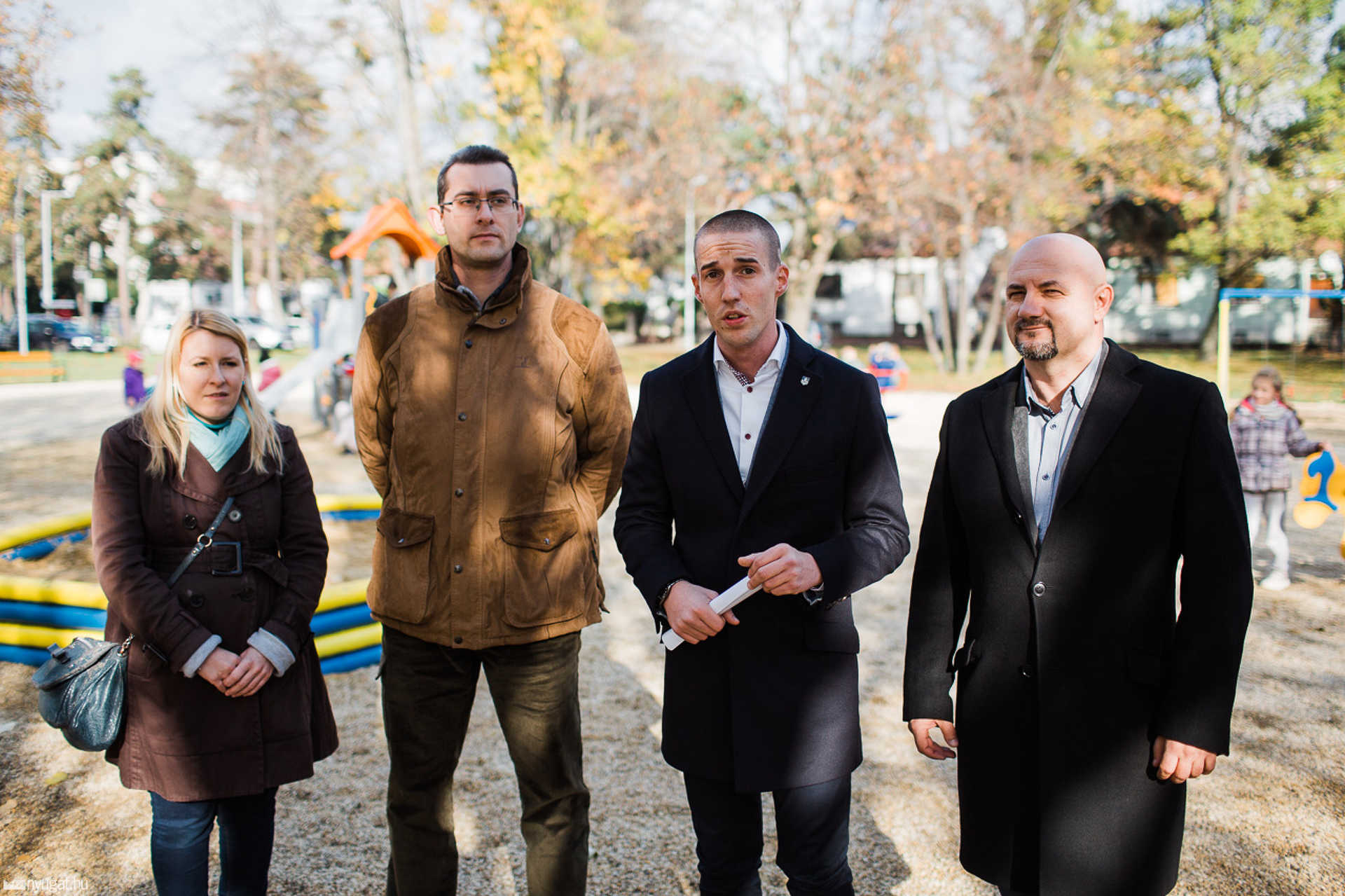 Újabb játszóteret újítottak fel a Derkovits-városrészen