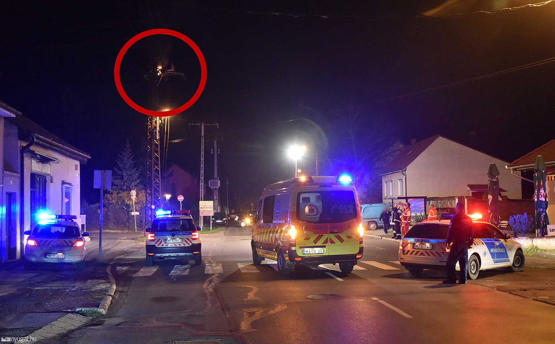 Egy férfi ruhája égett a magasban, Szombathelyen - 30 éves férfi lett öngyilkos 