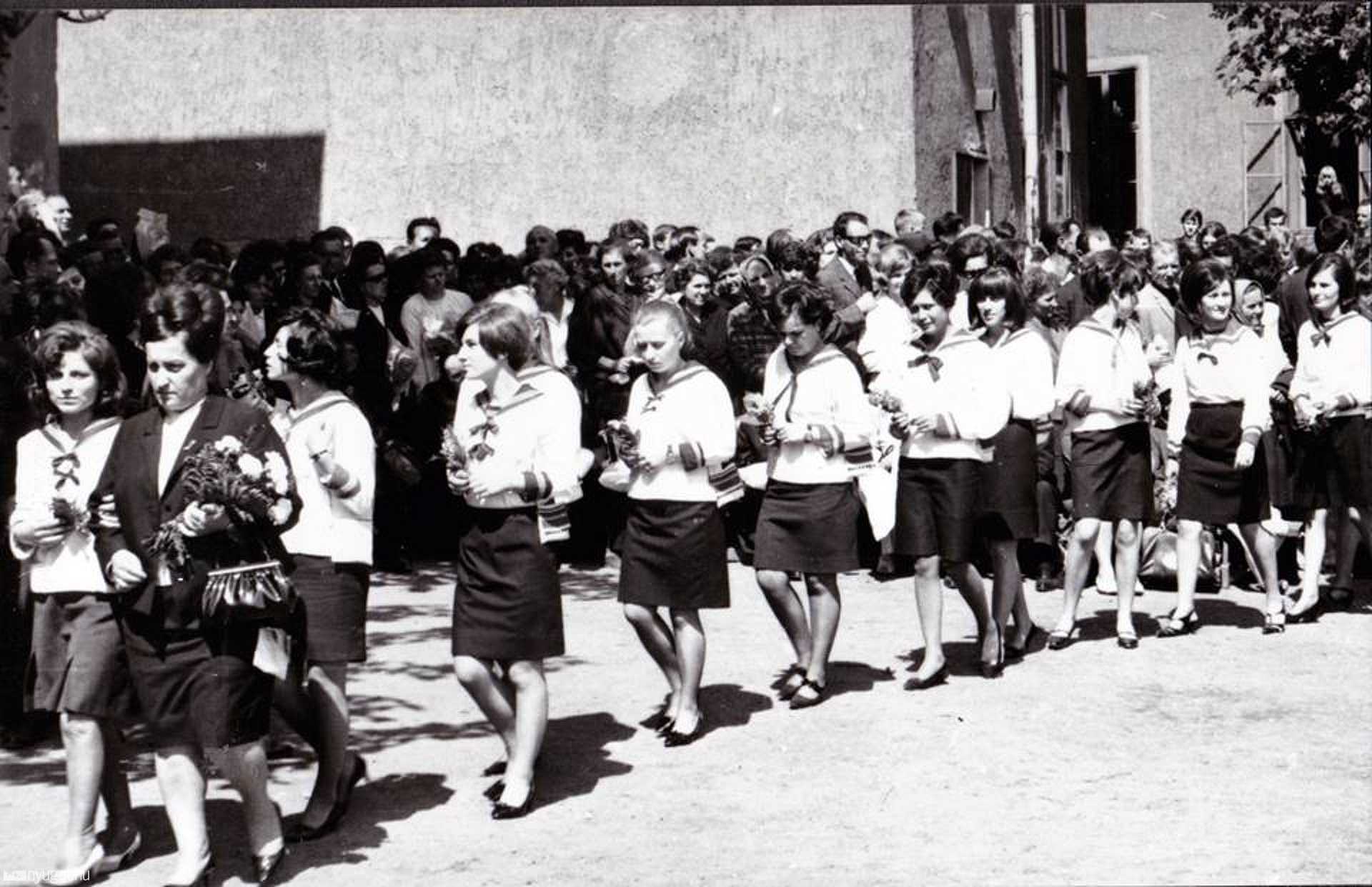 Ballagás a 70-es évek közepén