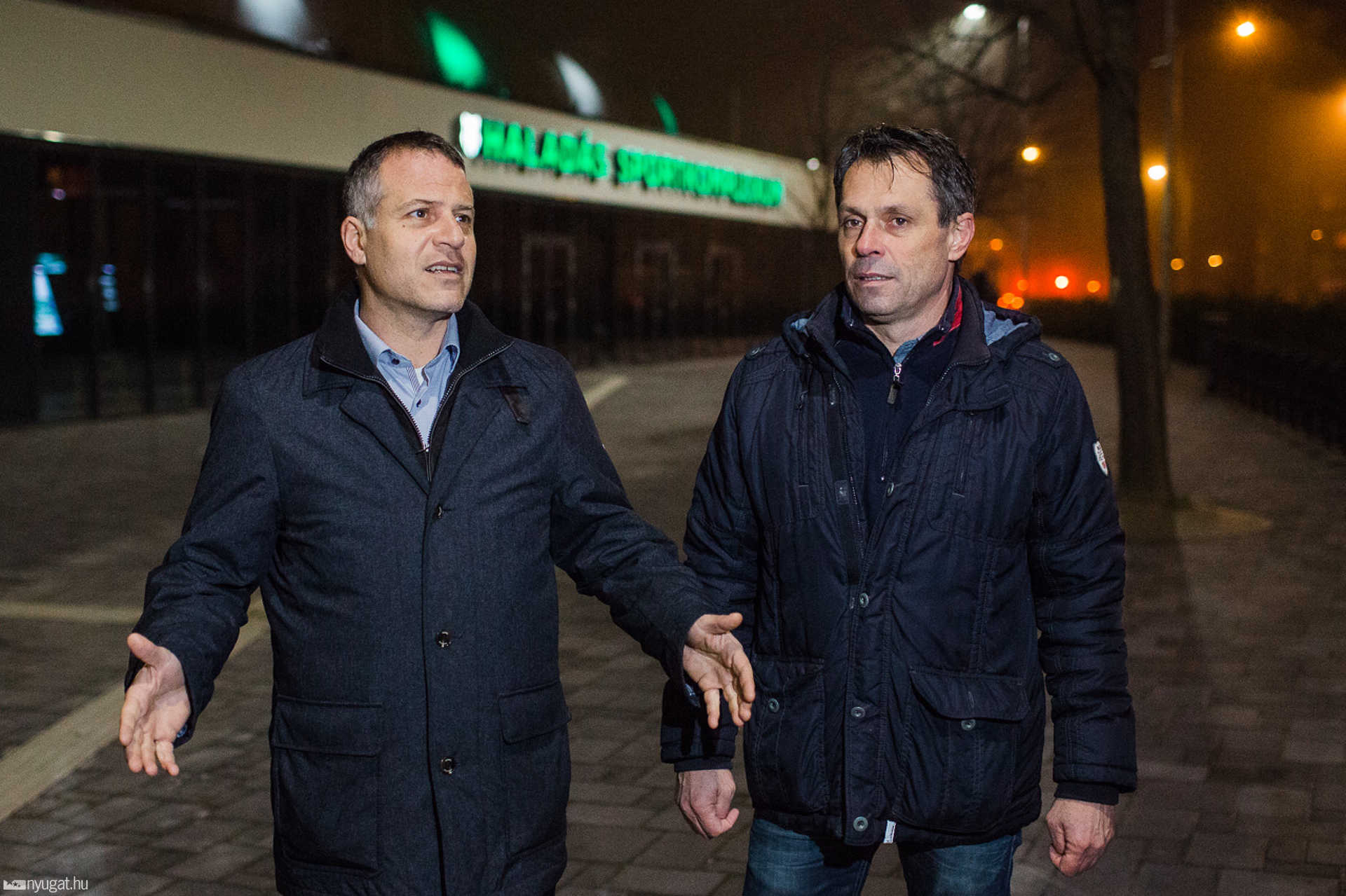 Juhász Péter és Varga Tamás sajtótájékoztatója