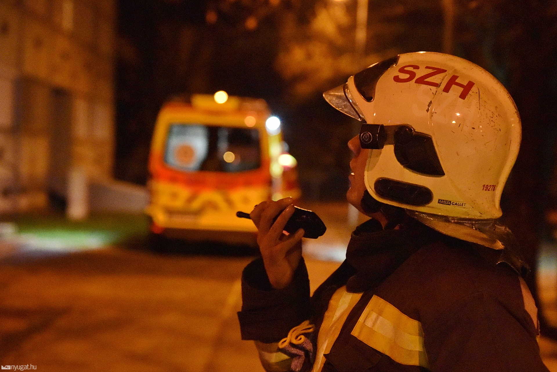 Életmentőket akadályozott a tiltott helyen parkoló BMW Szombathelyen