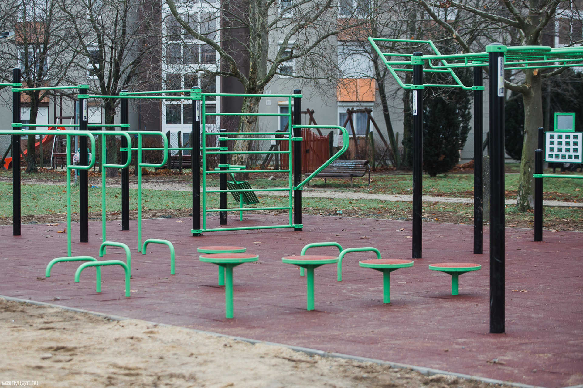 Fitneszparkot építettek Stromfelden
