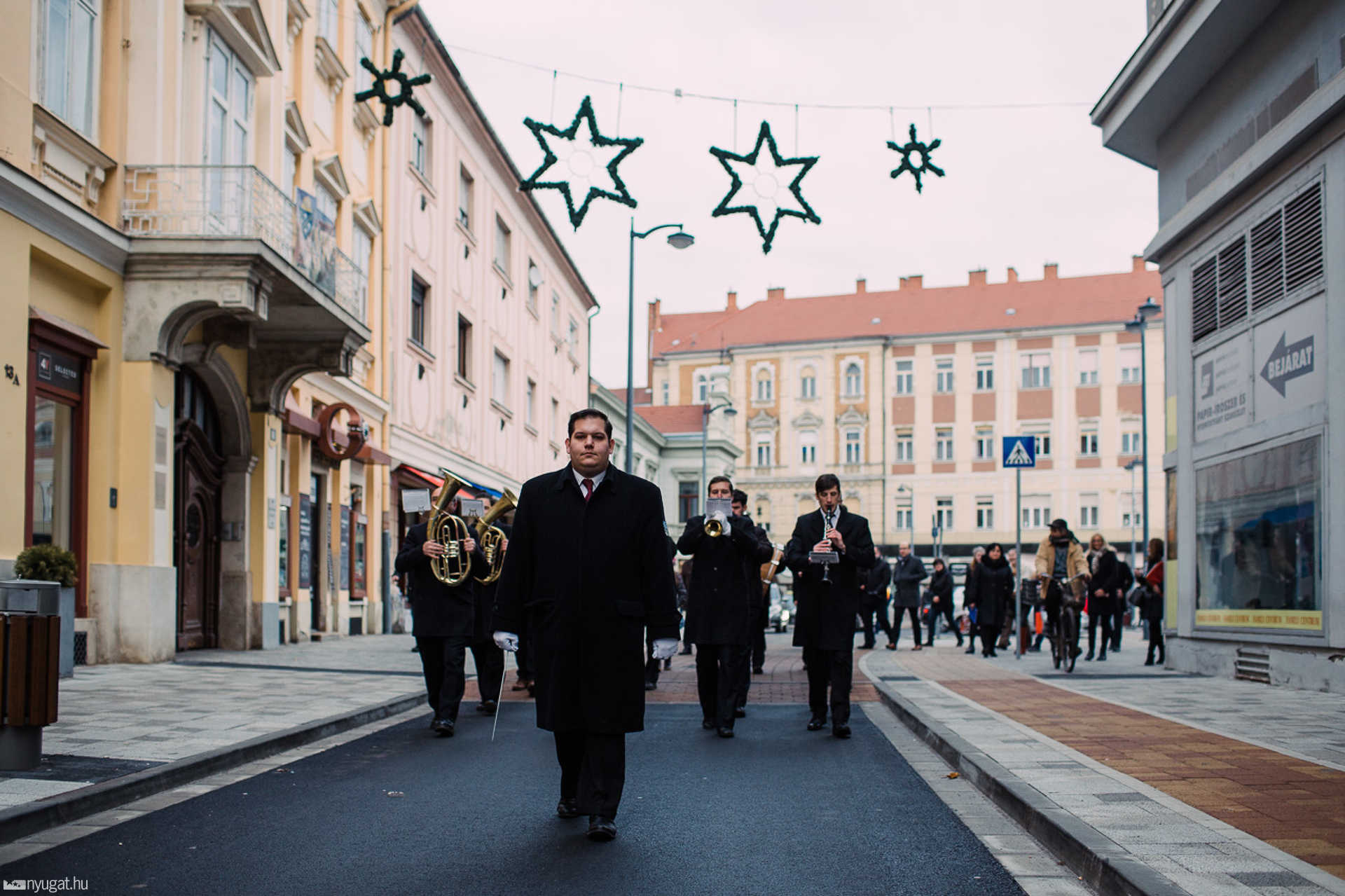 A felújított Berzsenyi tér átadó ünnepsége