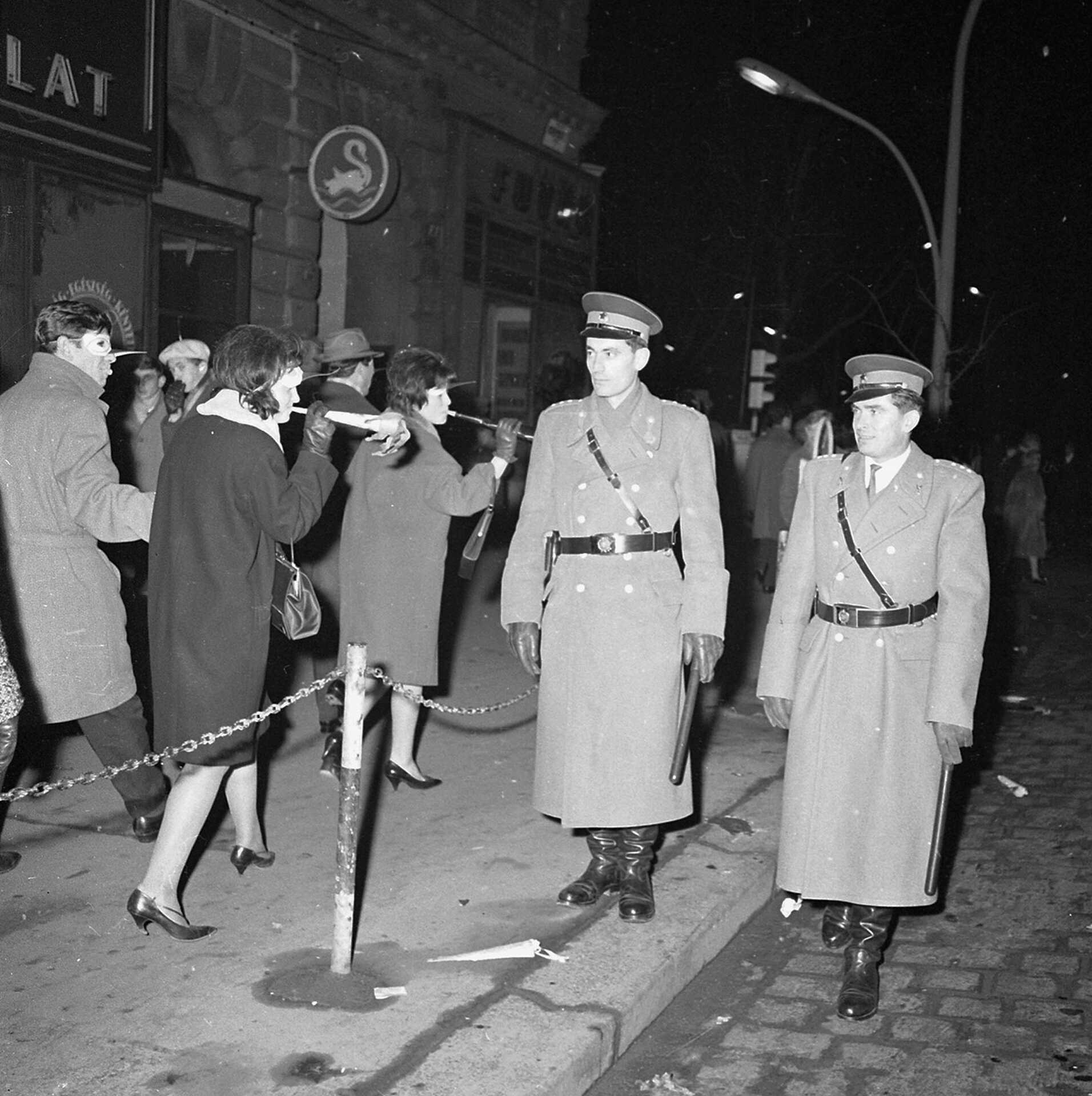 Fortepan - Szilveszter a múlt században 1965