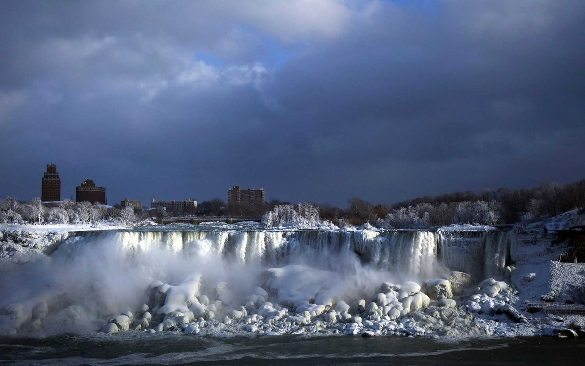 Befagyott a Niagara