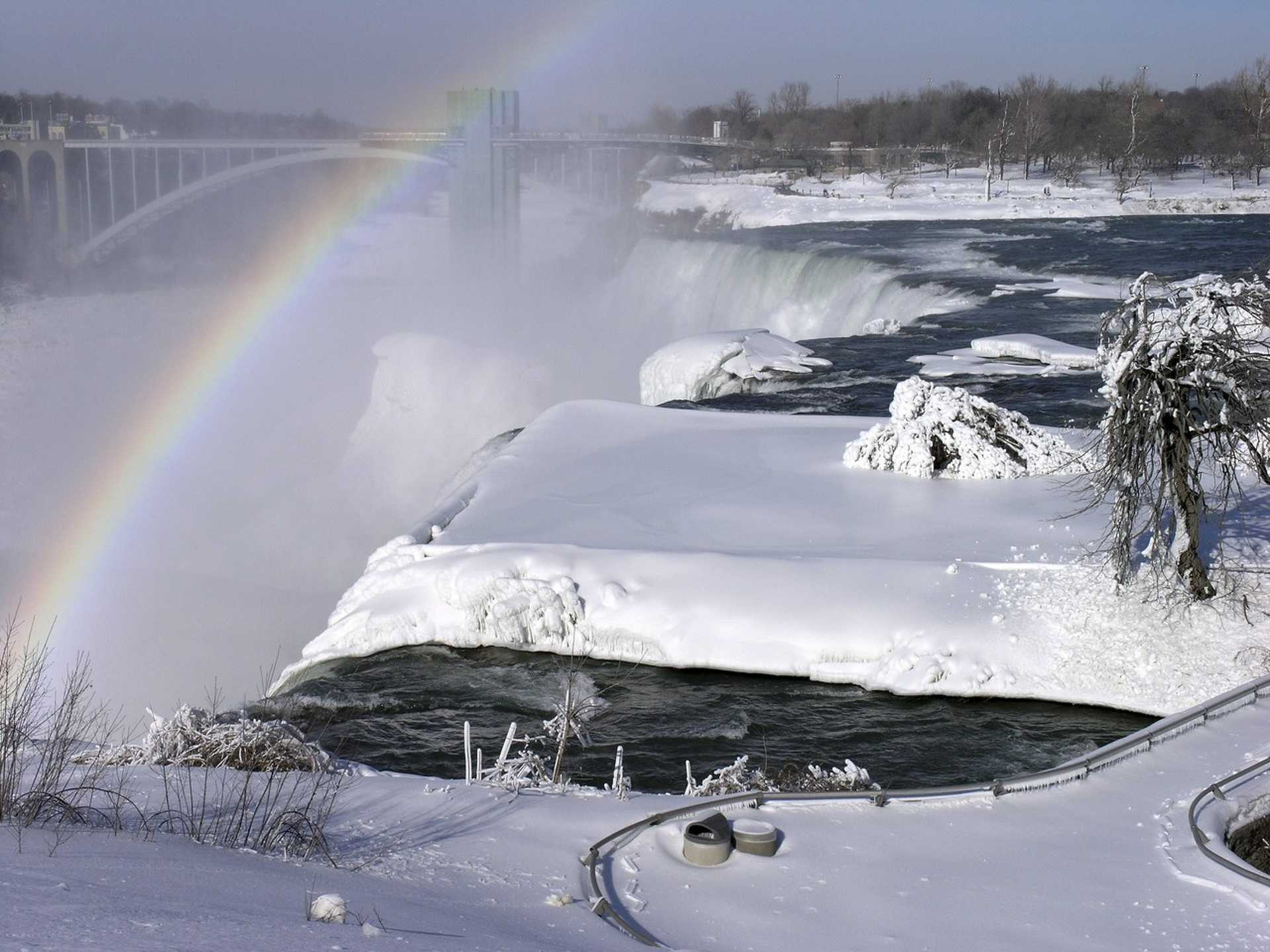 Befagyott a Niagara