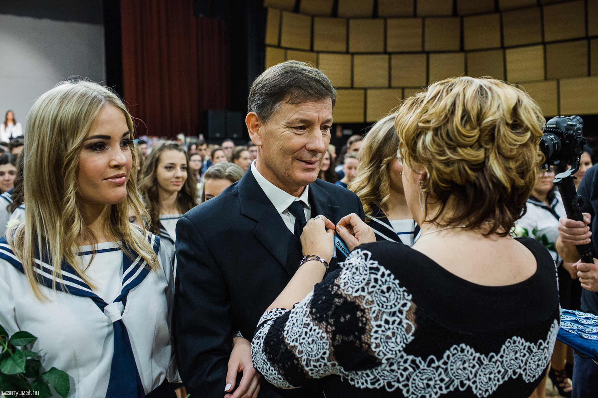 A Premontrei Rendi Szent Norbert Gimnázium szalagavatója