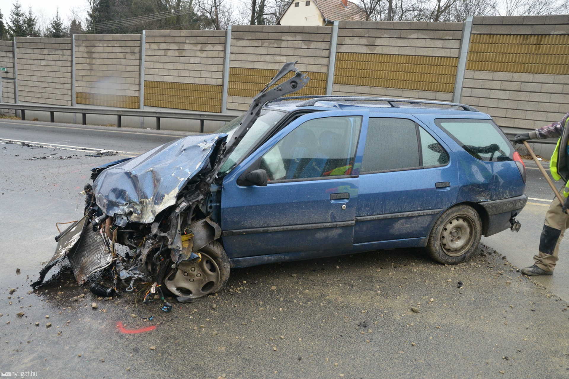 Baleset Nádasdnál