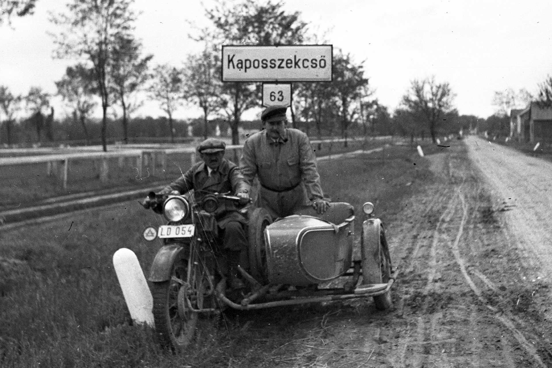 Kaposszekcső, a község határa Dombóvár felől