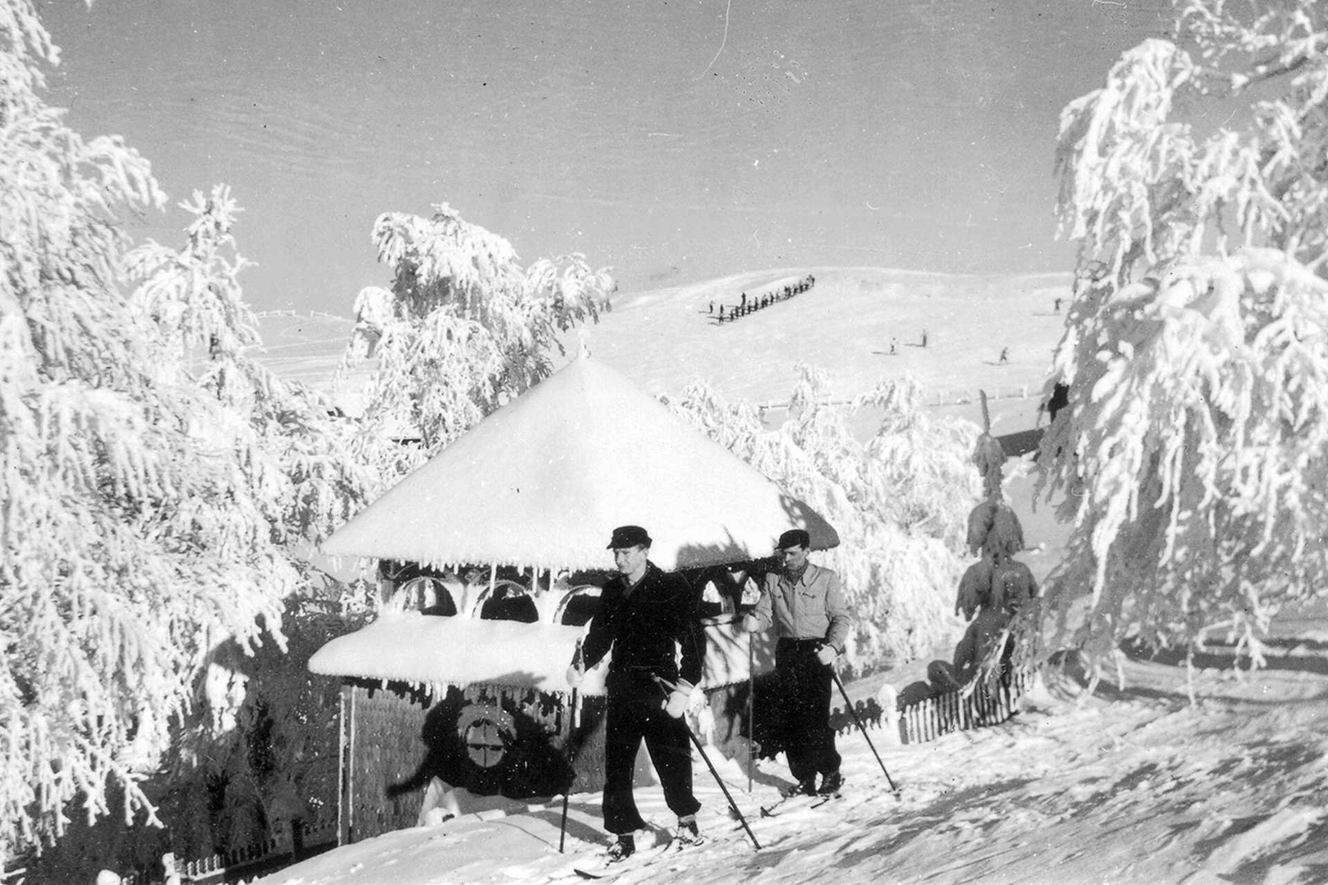 Ukrajna, Tiszaborkút, a Cserkész-szövetség menedékháza a Mencsely (Mencsul) hegyen