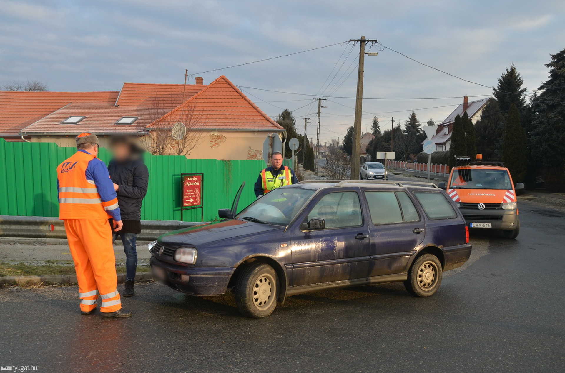 Baleset Tanakajdnál