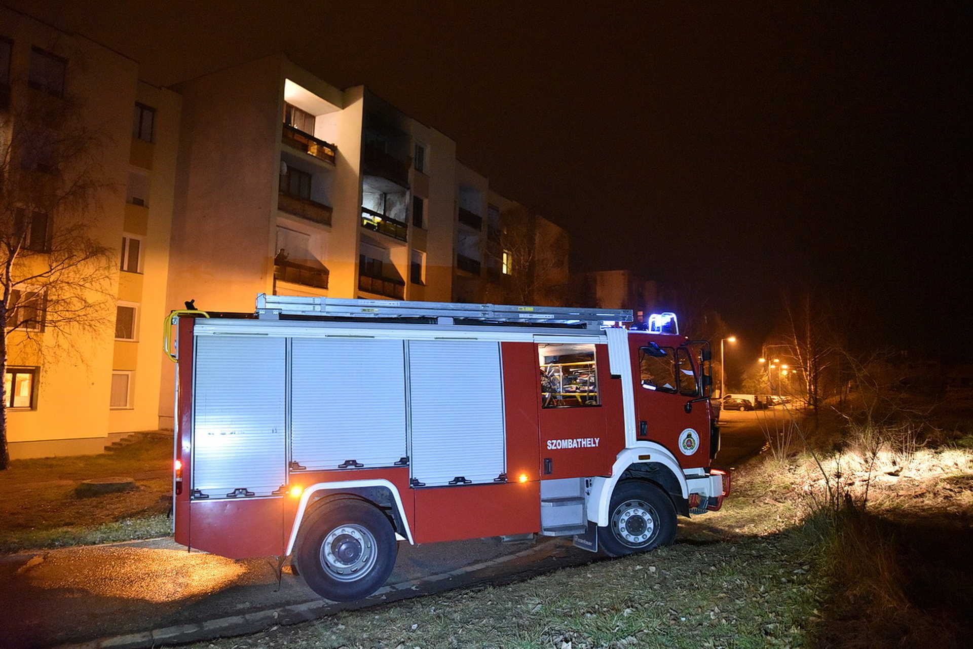 Lakástűz Kőszegen