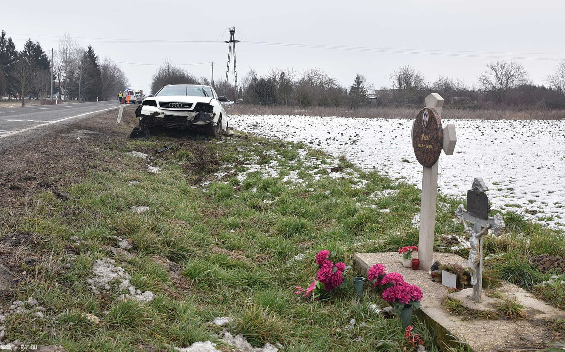 A kórház értesítette a rendőrséget órákkal egy autóbaleset után