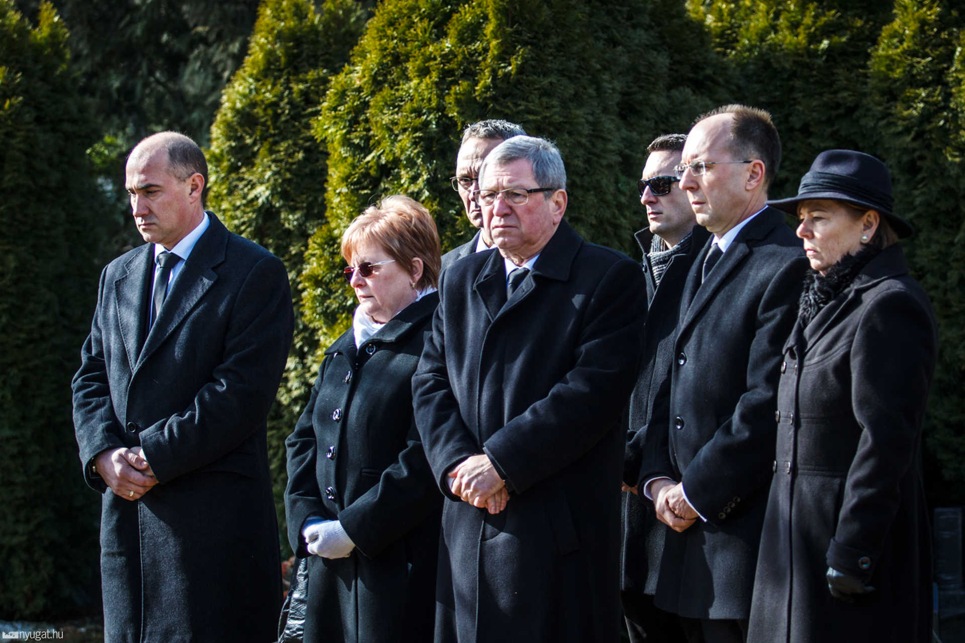 Angyal László temetése