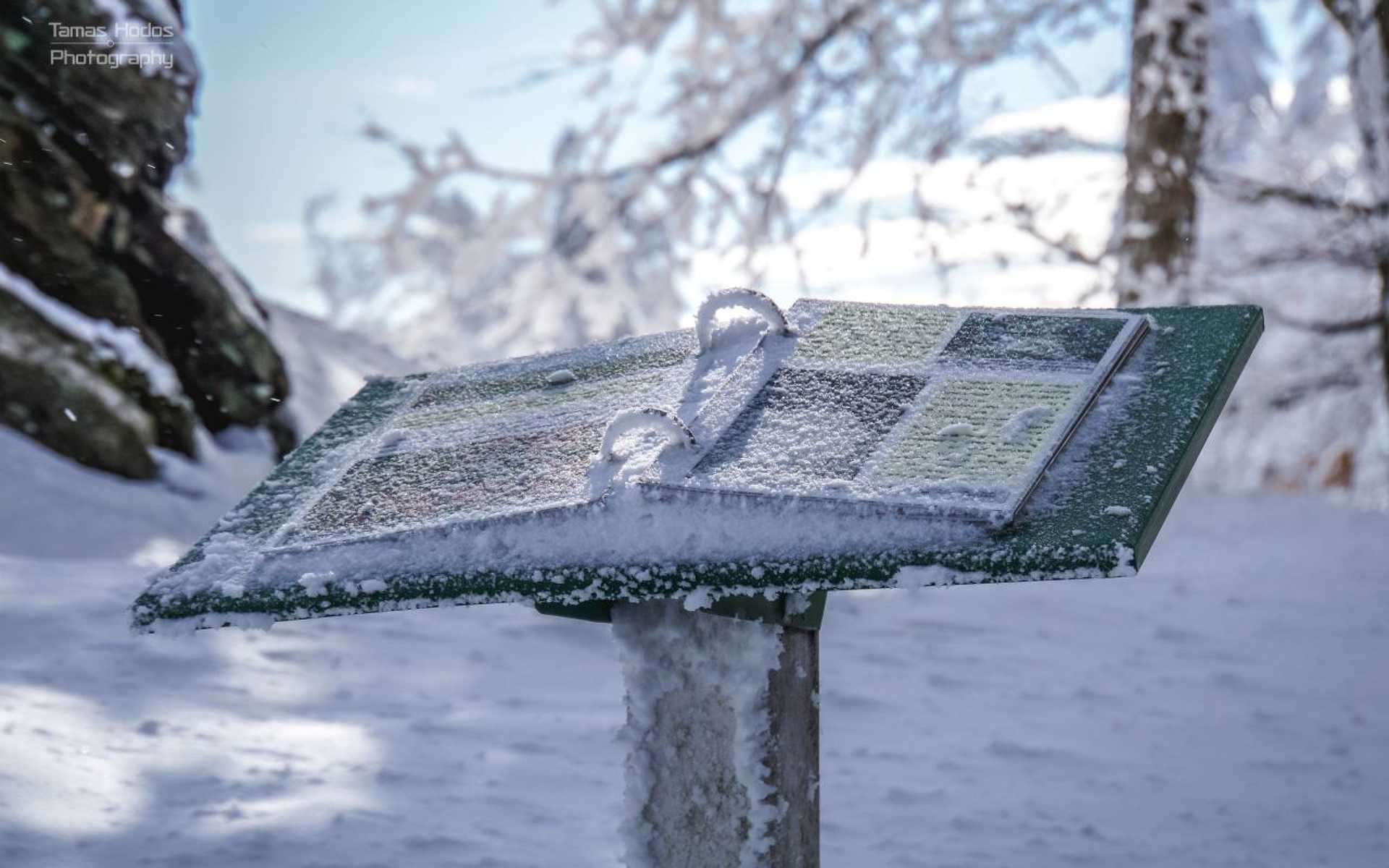 Fehér mesevilág a Kőszegi-hegységben