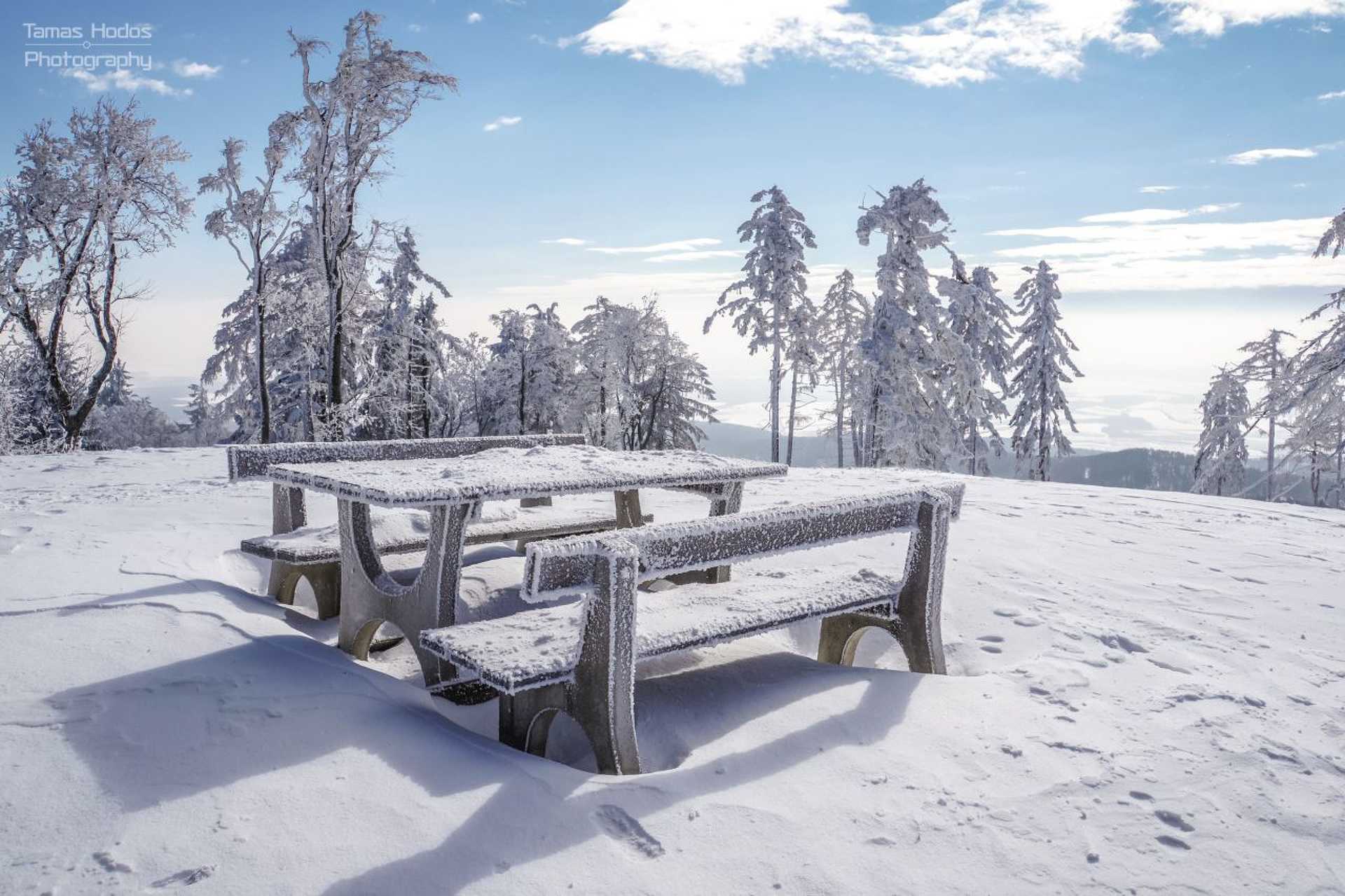 Fehér mesevilág a Kőszegi-hegységben