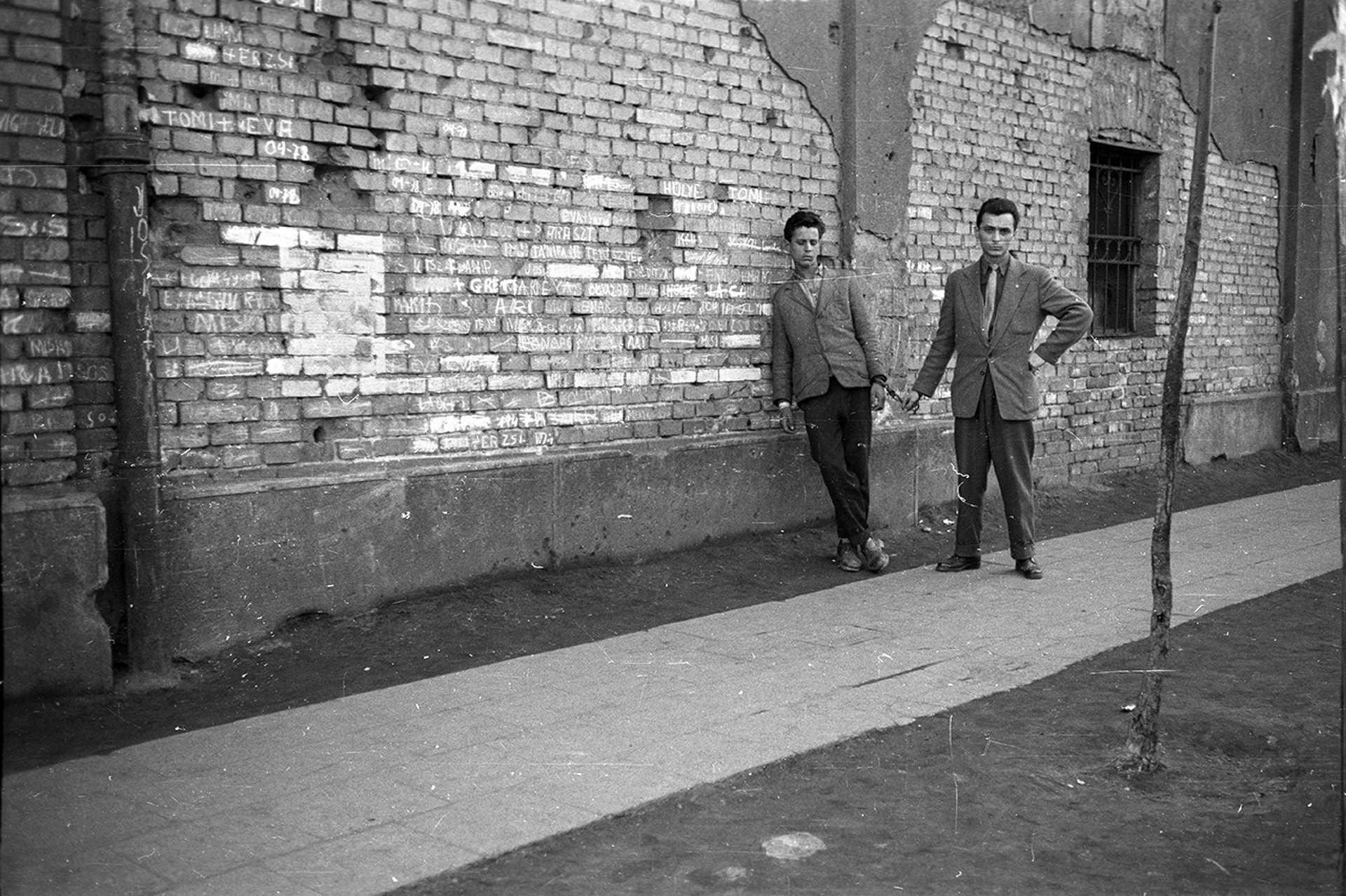 Fortepan - Graffiti