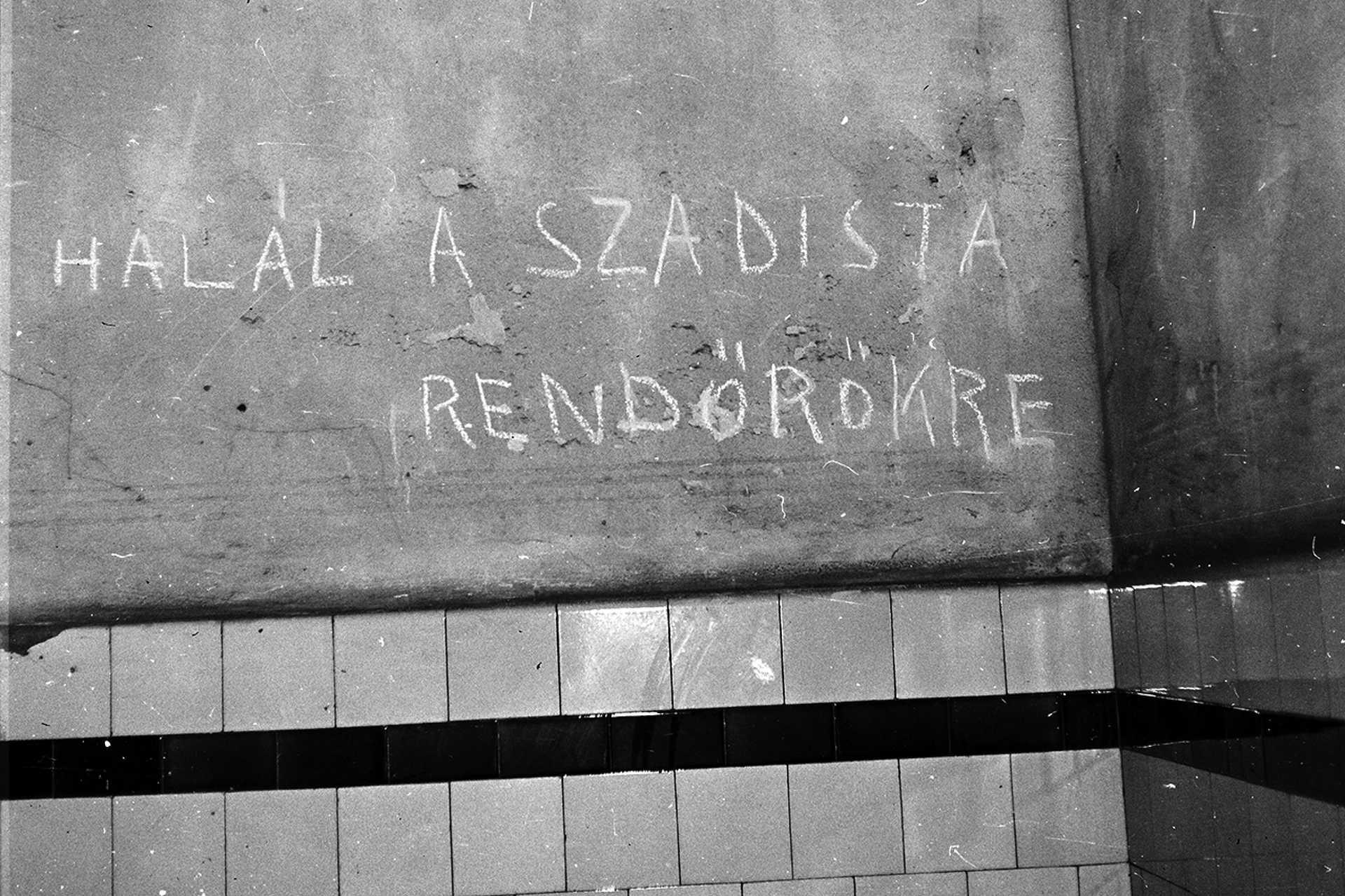 Fortepan - Graffiti