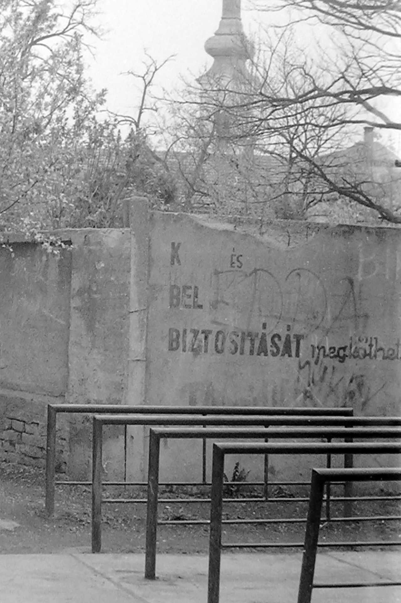 Fortepan - Graffiti