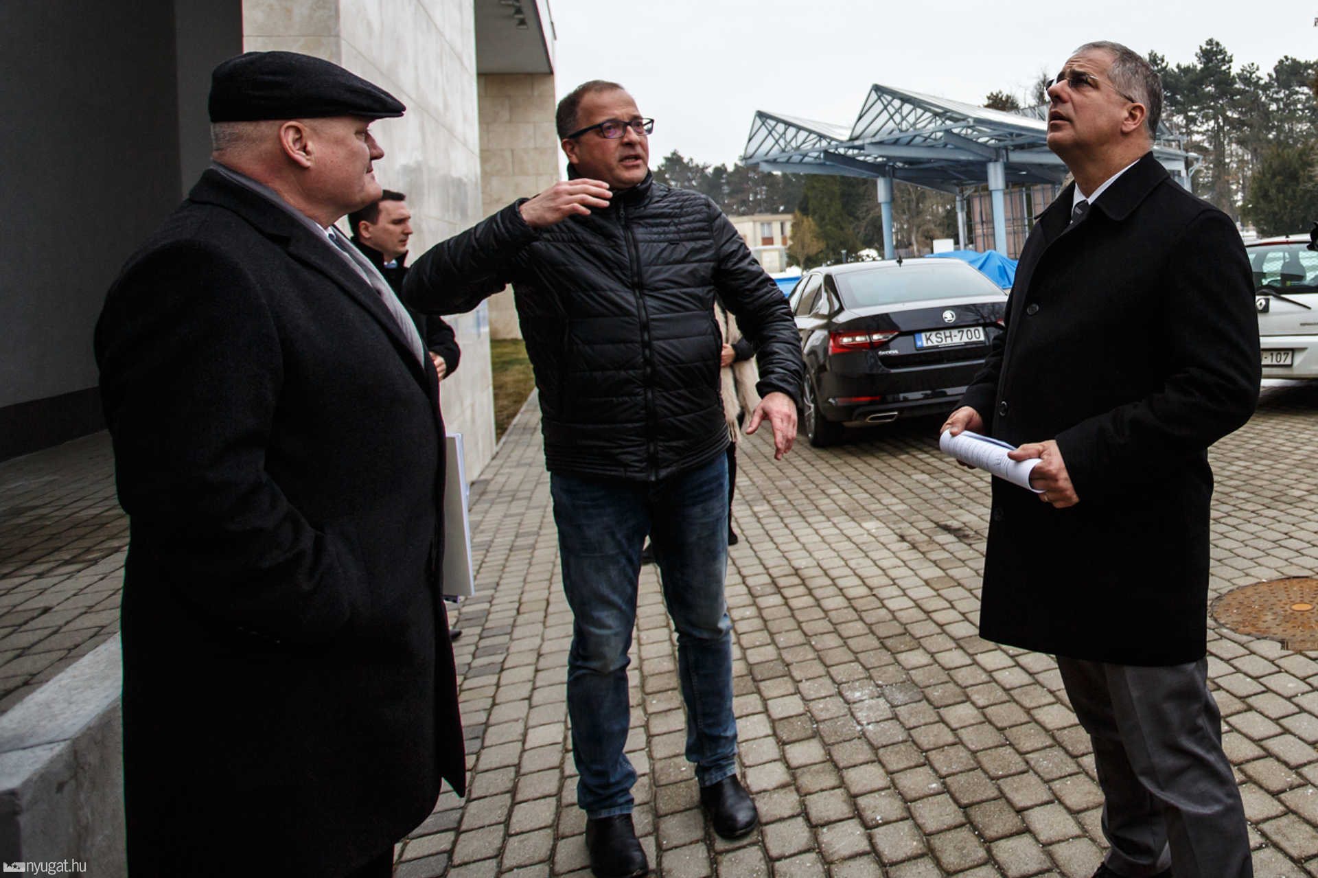 Kósa Lajos a szombathelyi Fedett Uszodában
