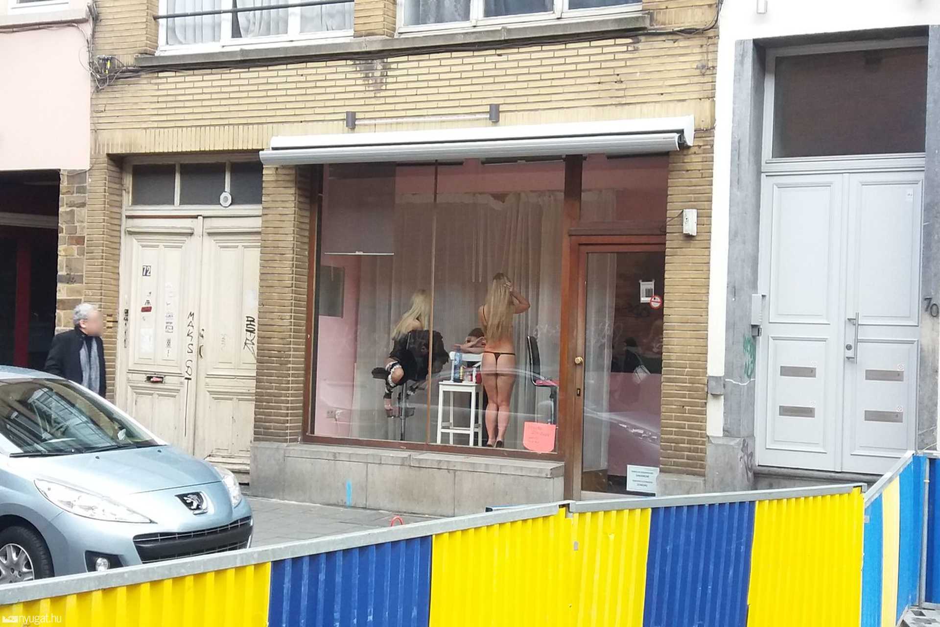 Prostituáltak Brüsszelben