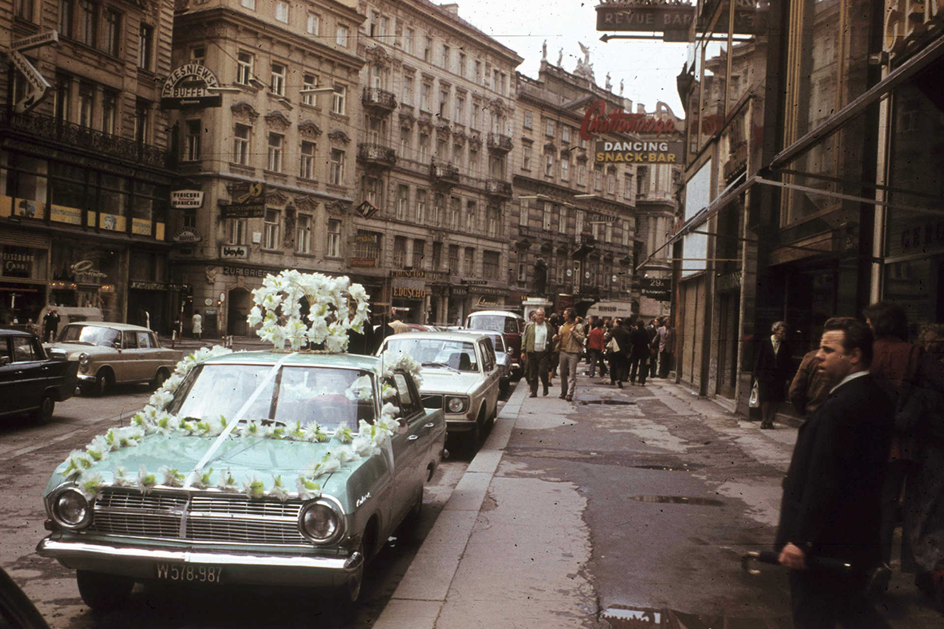Graben, balra a Dorotheergasse torkolata