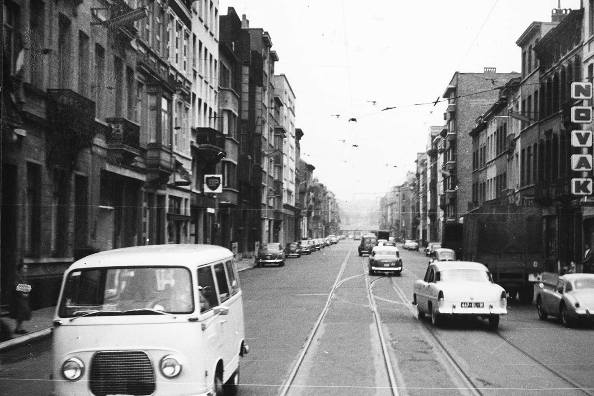 Avenue de la Reine az Allée Verte felől nézve
