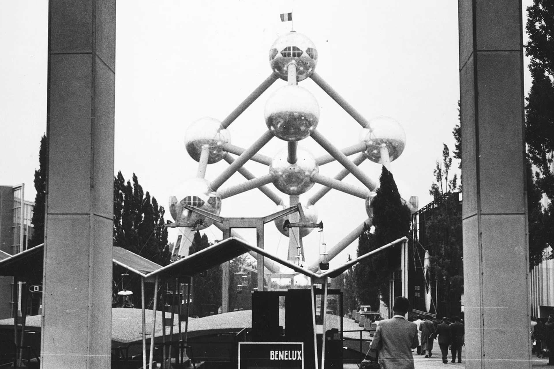 Világkiállítás (EXPO 58), Heysel park, Atomium emlékmű