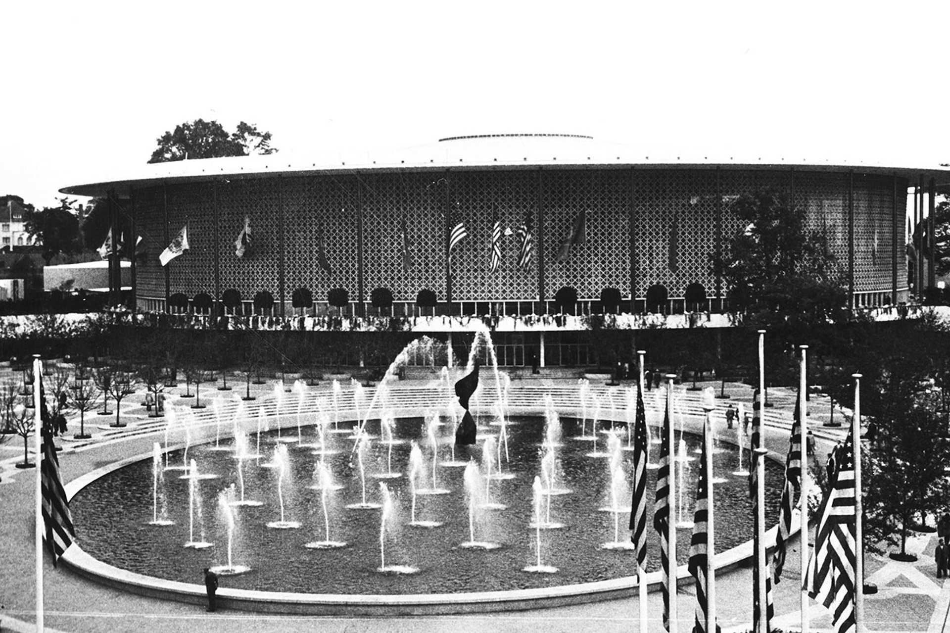 Világkiállítás (EXPO 58), az USA pavilonja