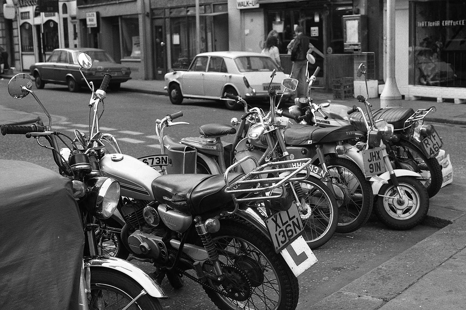 Moor Street a Romilly Street irányából nézve