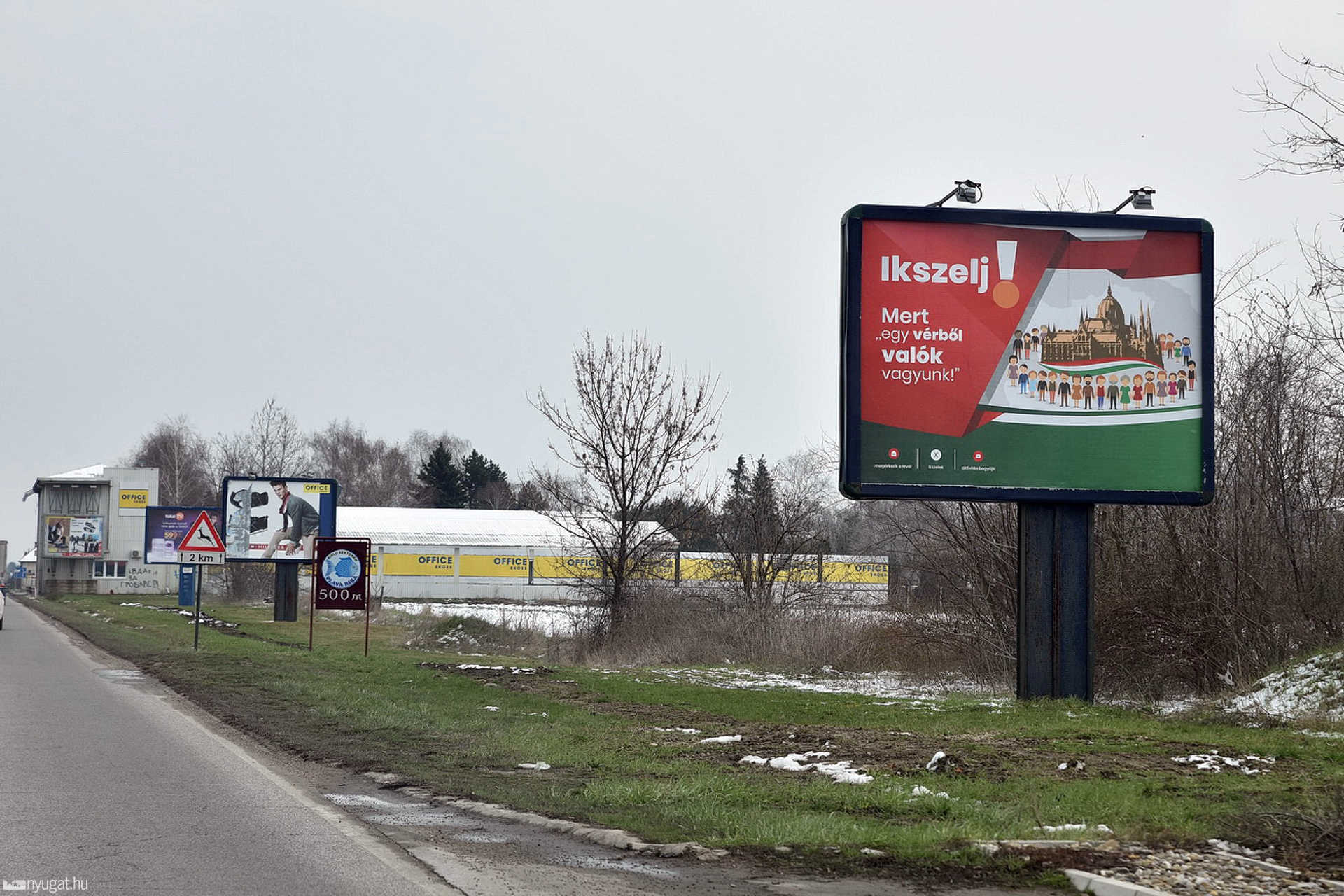 Magyar választásra buzdító plakátok Szerbiában
