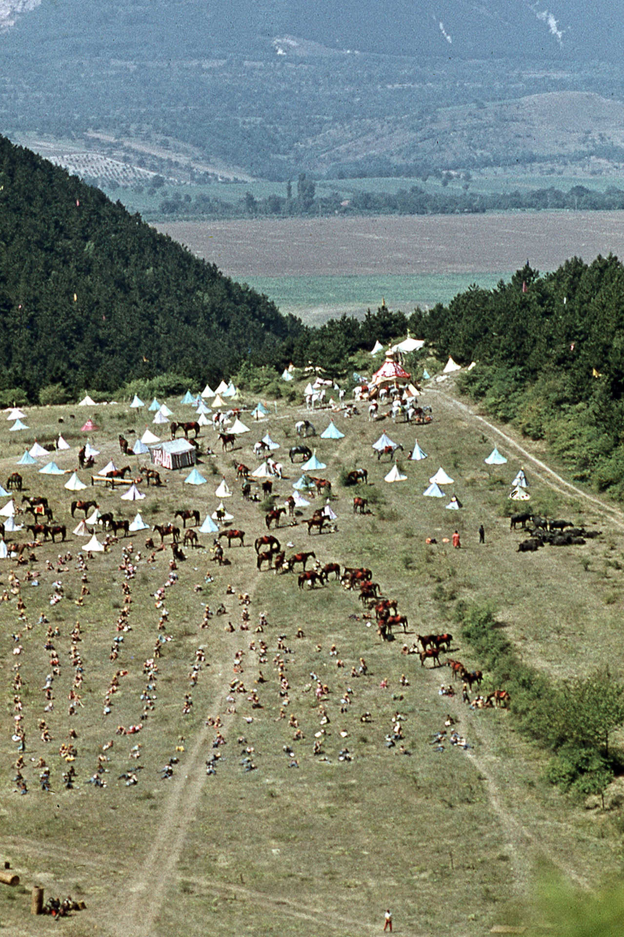Az Egri csillagok című film forgatása