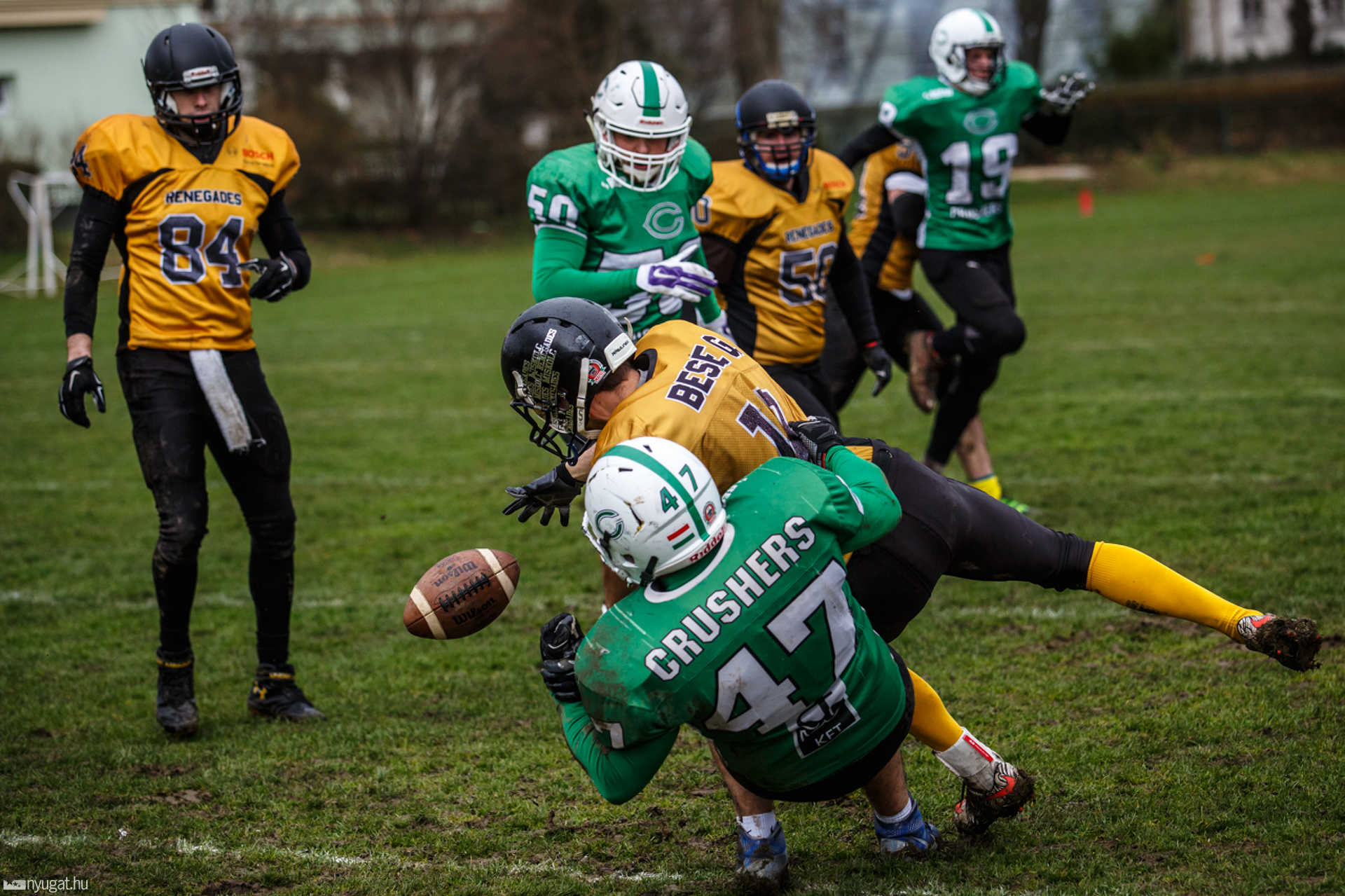 Szombathely Crushers - Miskolc Renegades