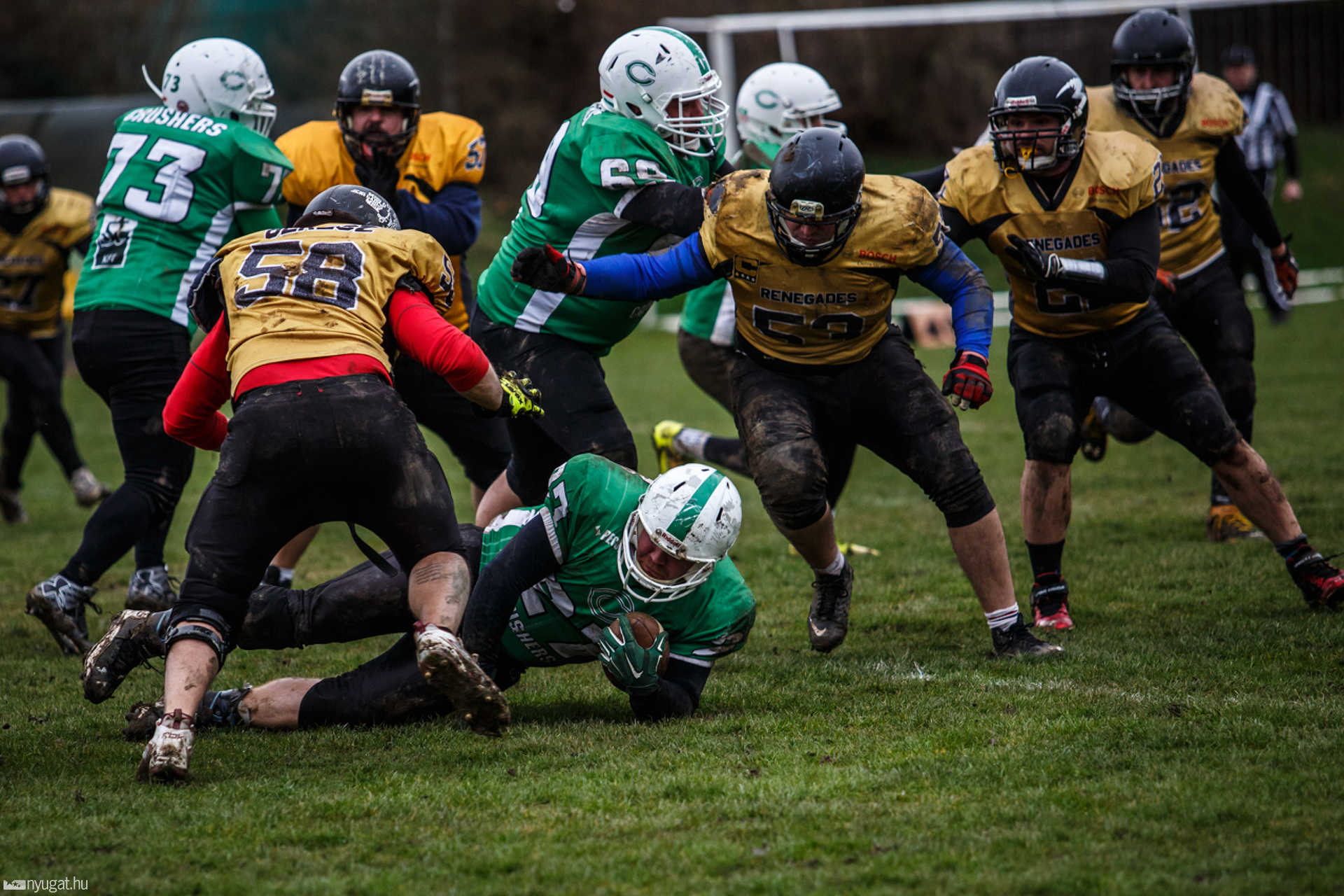 Szombathely Crushers - Miskolc Renegades