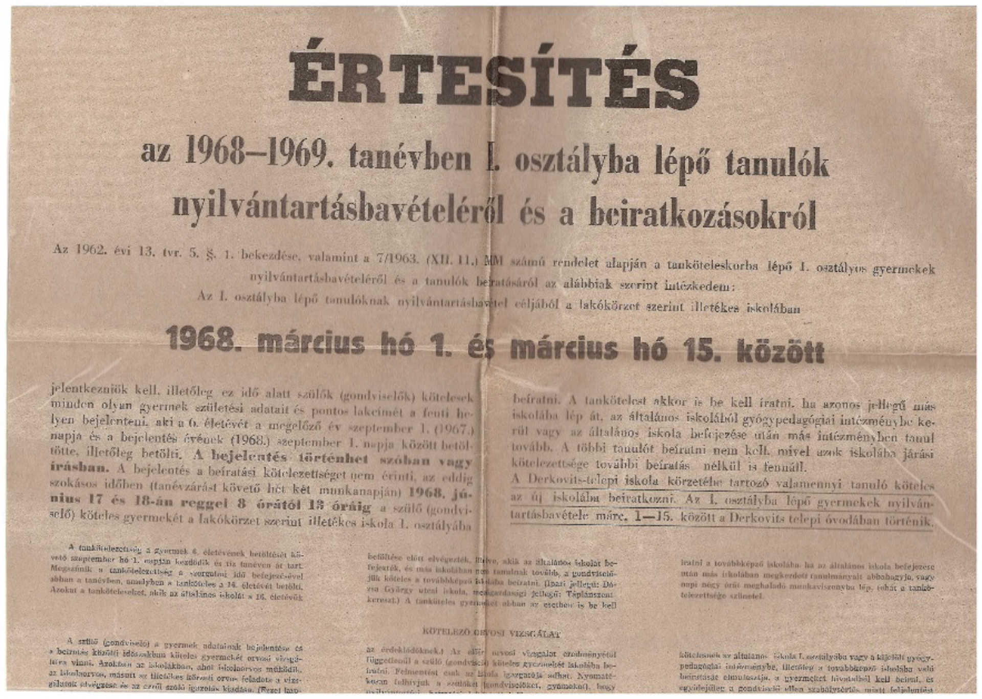 50 éves a Derkovits iskola