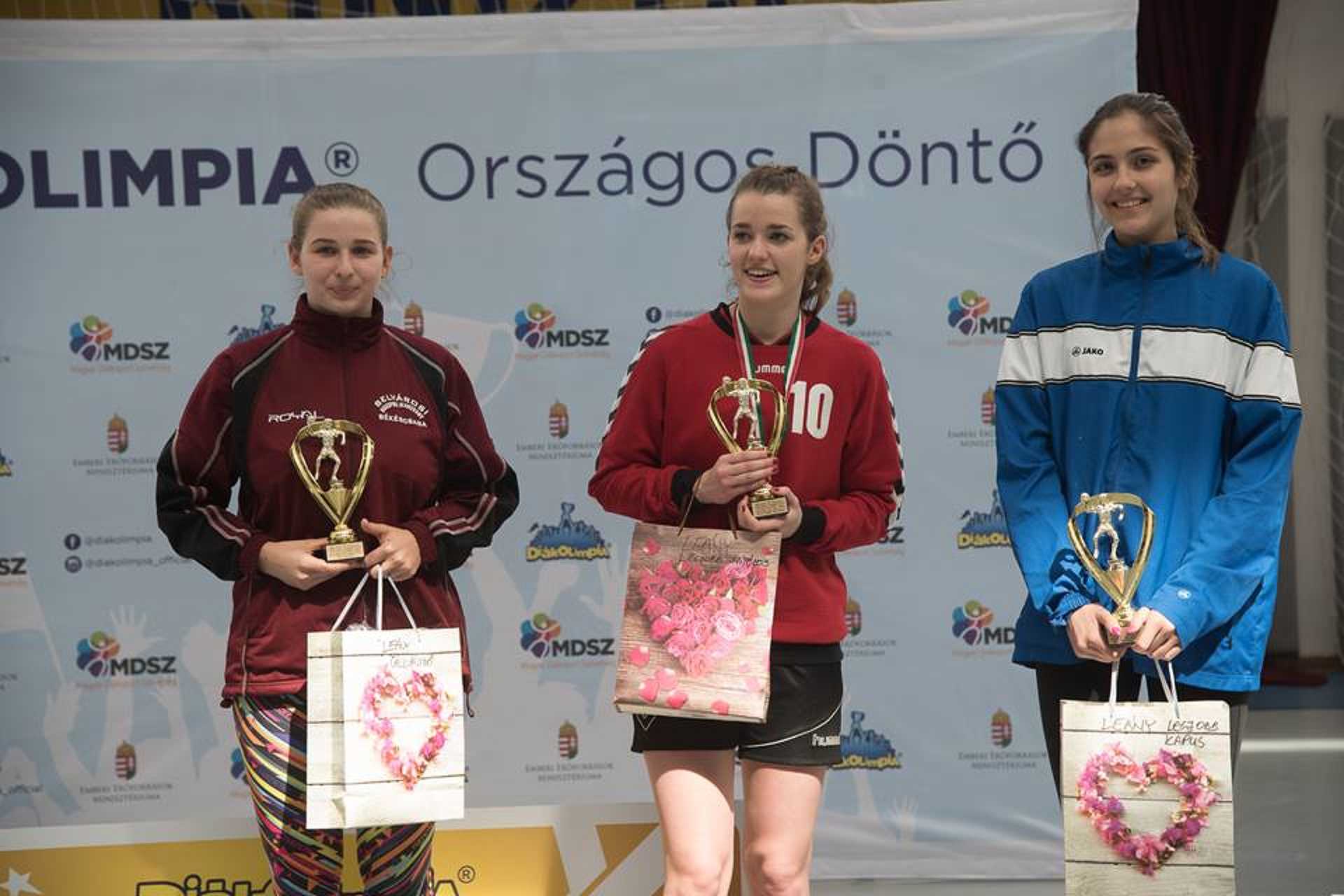 Kézilabda V-VI. korcsoport „B” kategória Országos Döntő dobogós csapatai (2018)