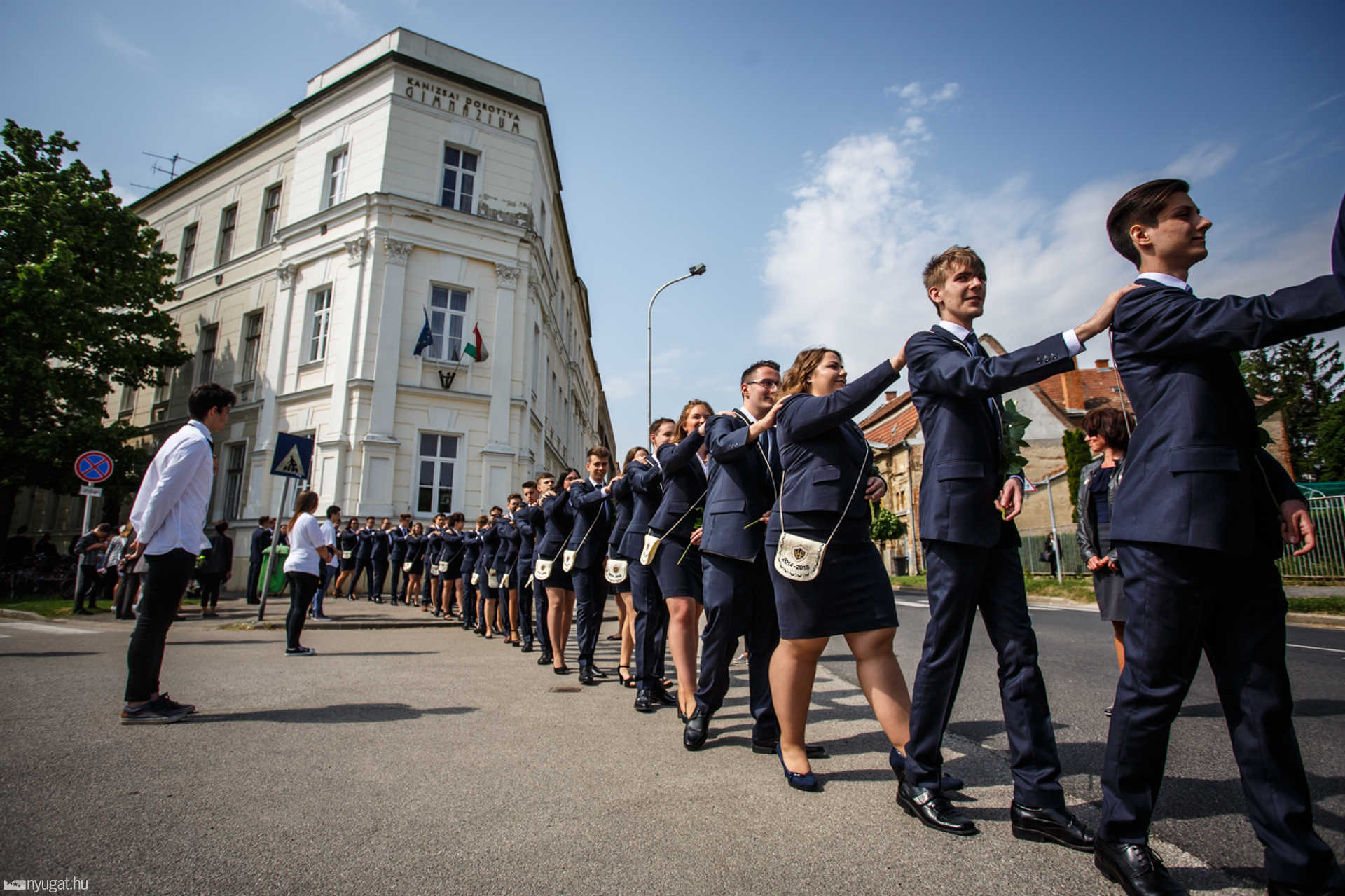 Ballagás a Kanizsai Dorottya Gimnáziumban