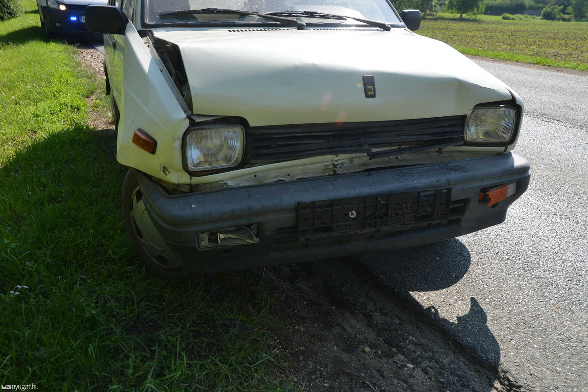 Suzuki ütközött Opelnek Csepregnél
