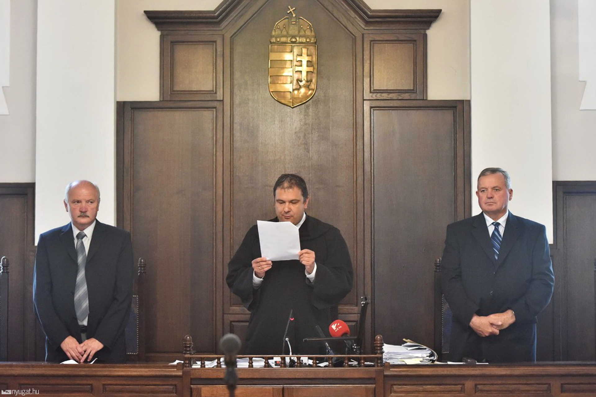 A bobai gyilkosság ítélethirdetéséről