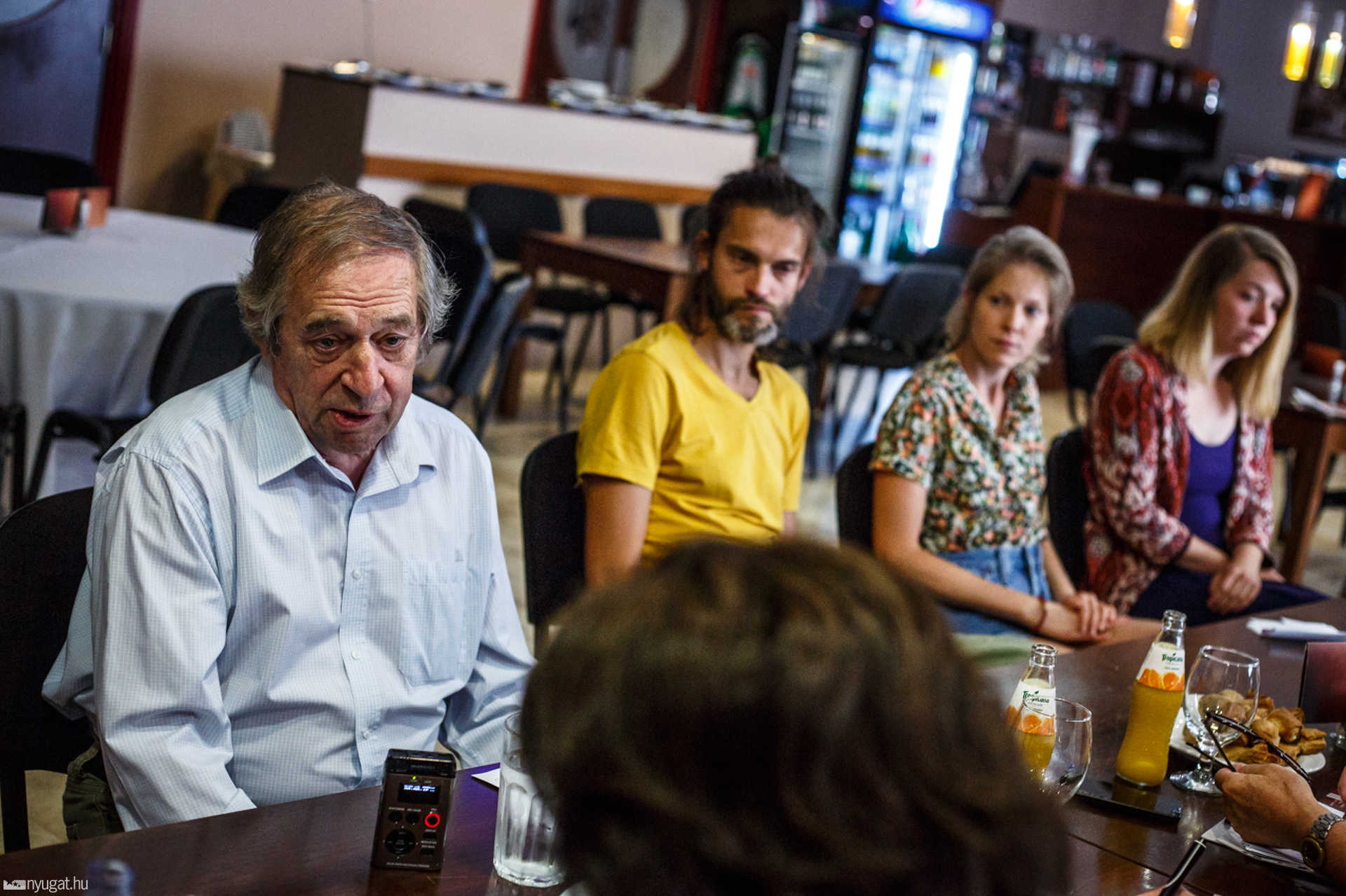 Évad végi sajtótájékoztató a színházban