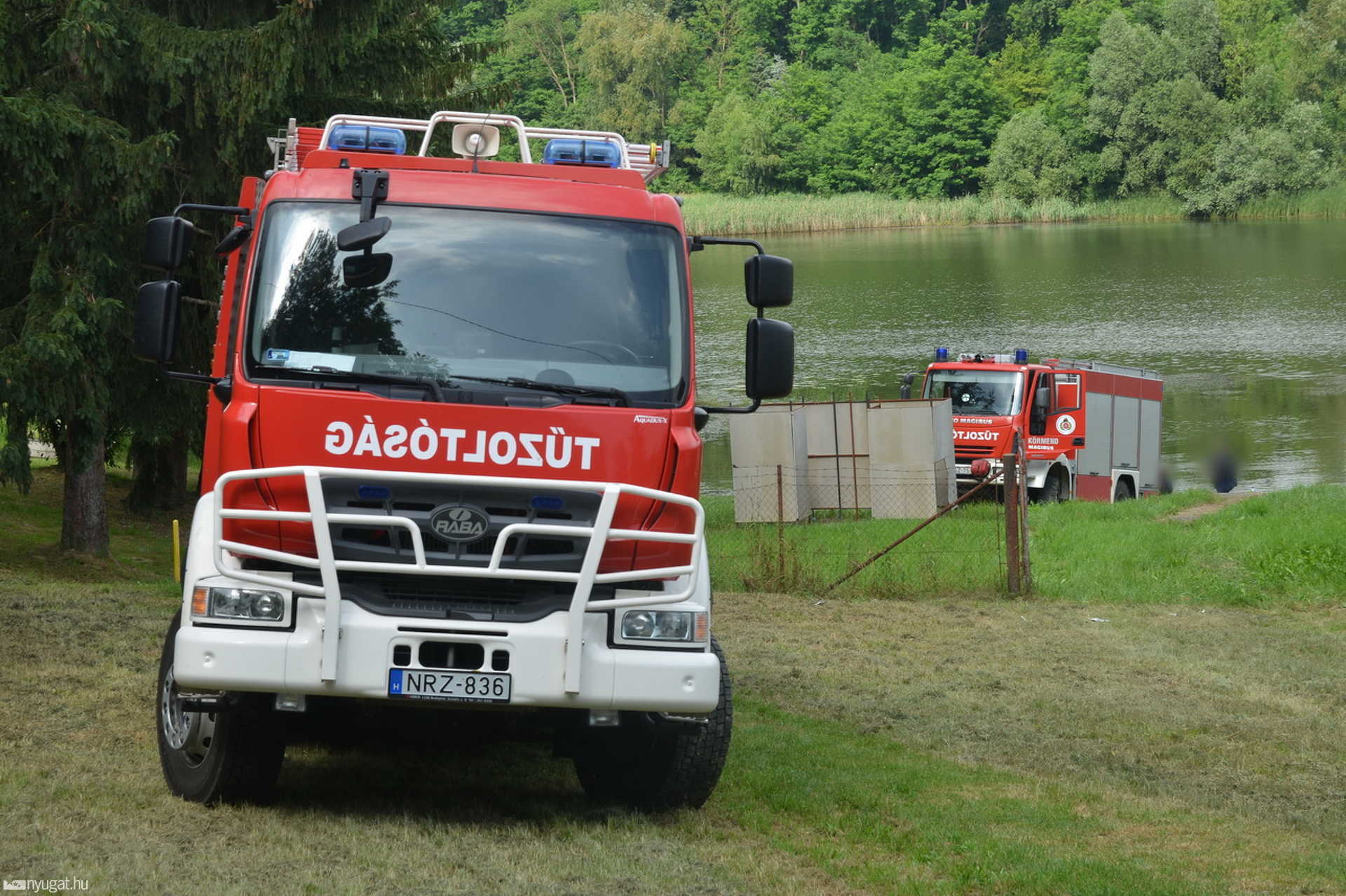 Eltűnt egy férfi a döröskei tóban
