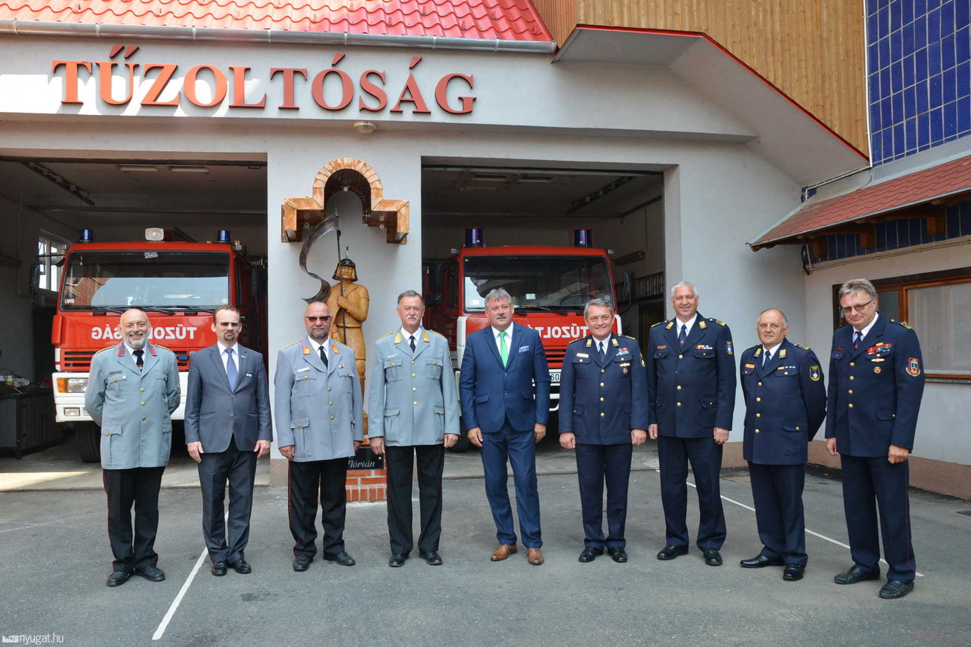 Szlovén-magyar tűzoltó kapcsolatépítés Vasváron