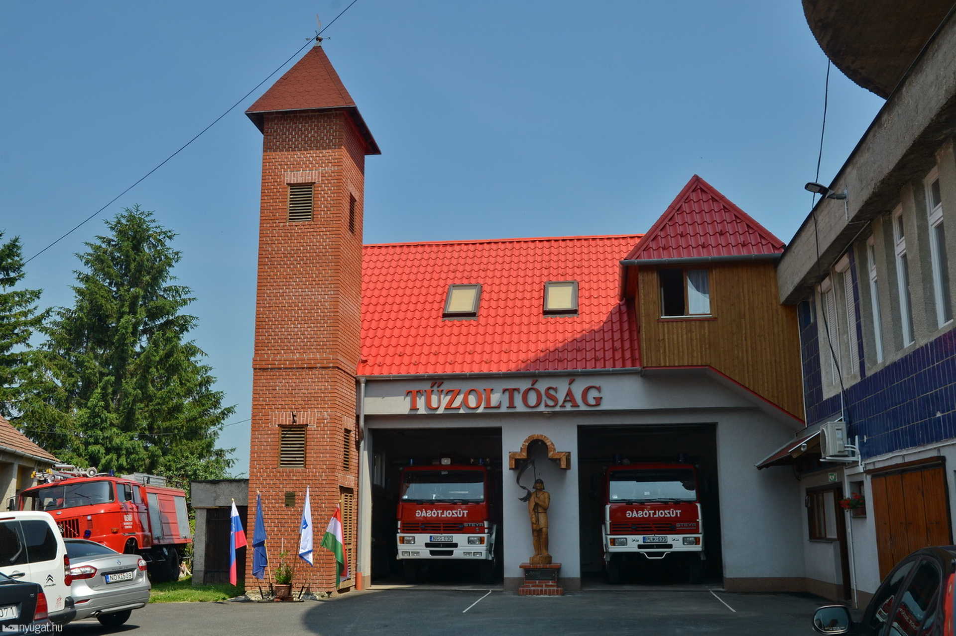 Szlovén-magyar tűzoltó kapcsolatépítés Vasváron